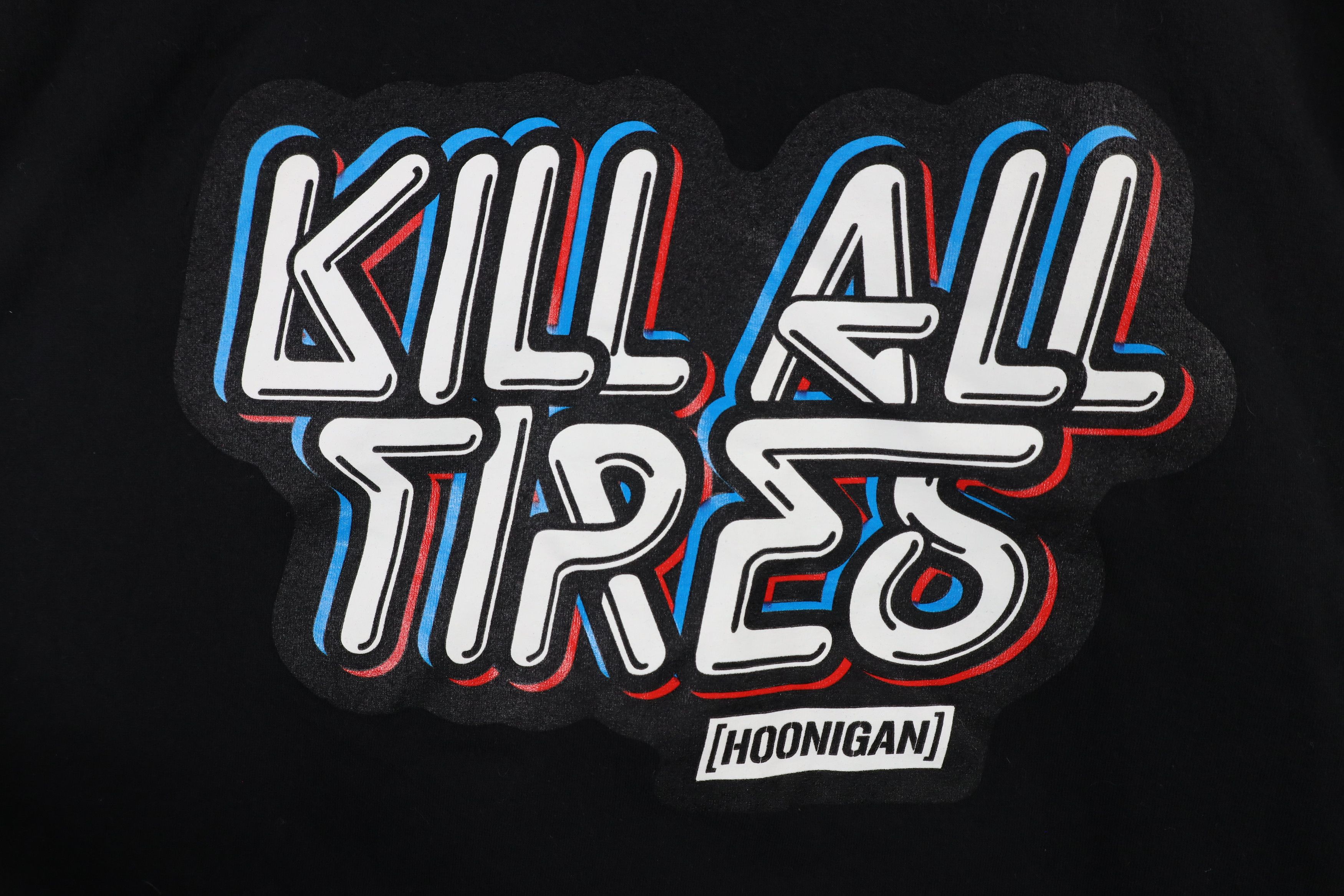 Vintage Hoonigan Racing Kill All Tires Ken Block Rally Car T-Shirt Size US XL / EU 56 / 4 - 5 Thumbnail