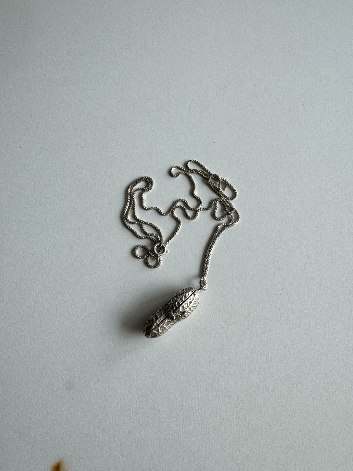 Ma+ Maurizio Amadei MA+ Silver Peanut Necklace Size ONE SIZE - 2 Thumbnail