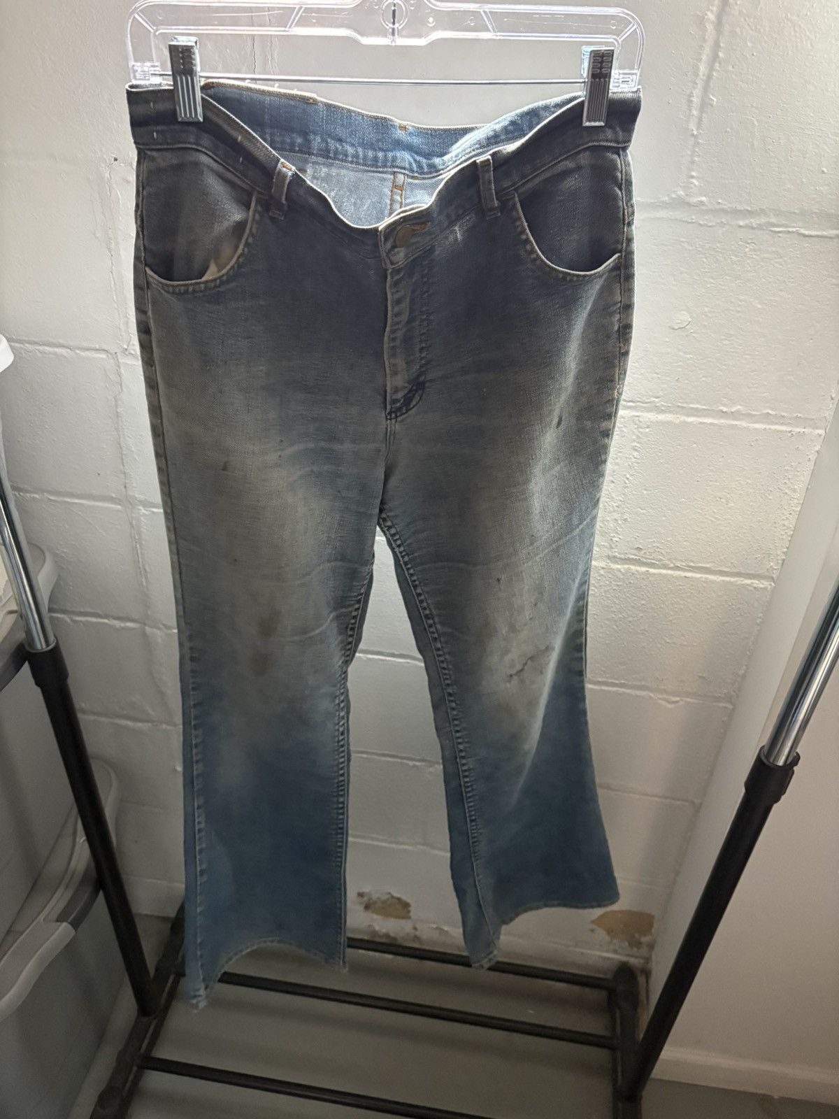 Lee Vintage Lee Flare Jeans Size US 32 / EU 48 - 1 Thumbnail