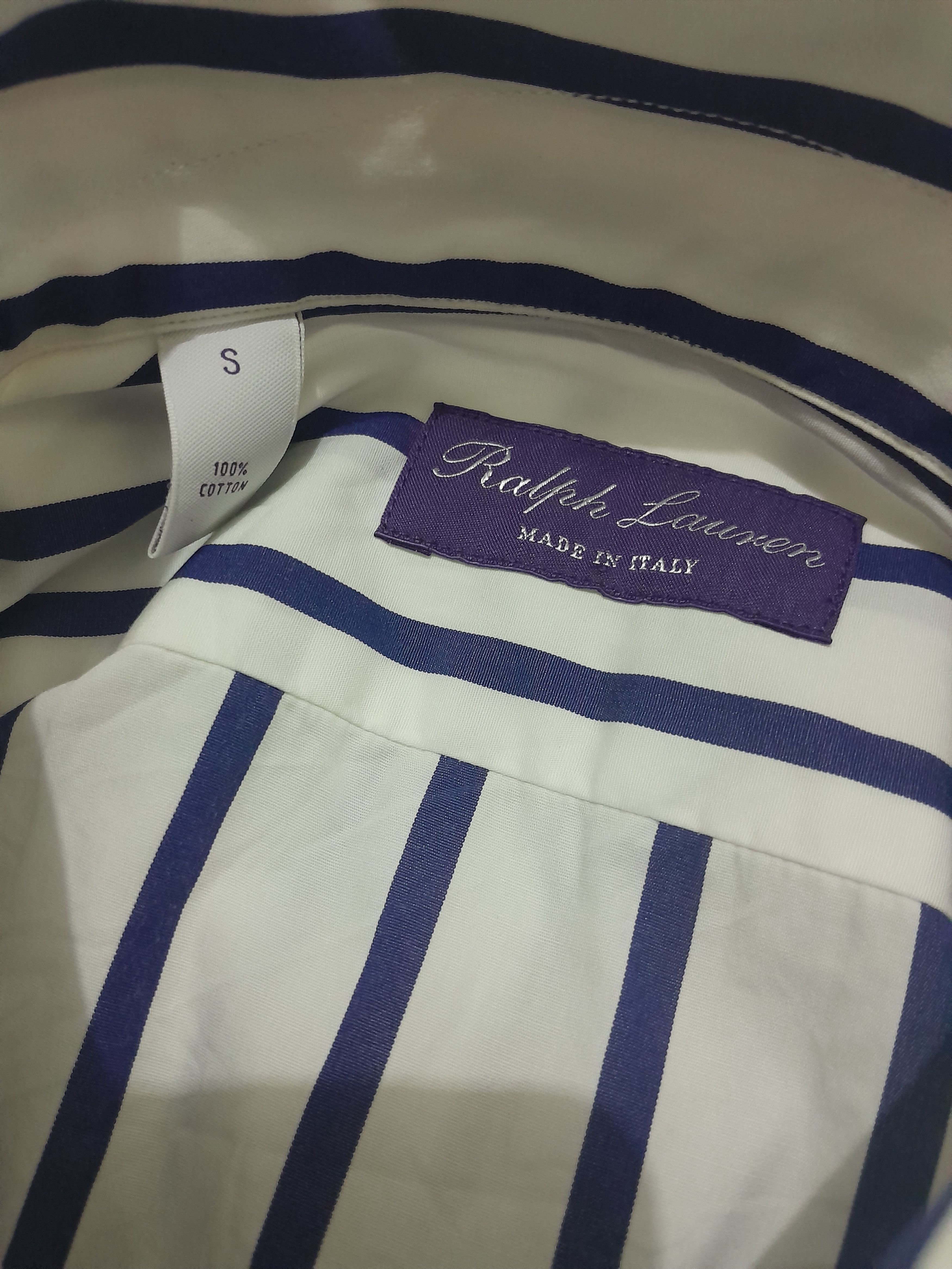 Ralph Lauren Purple Label Ralph lauren purple label stripe shirt Size US S / EU 44-46 / 1 - 3 Thumbnail