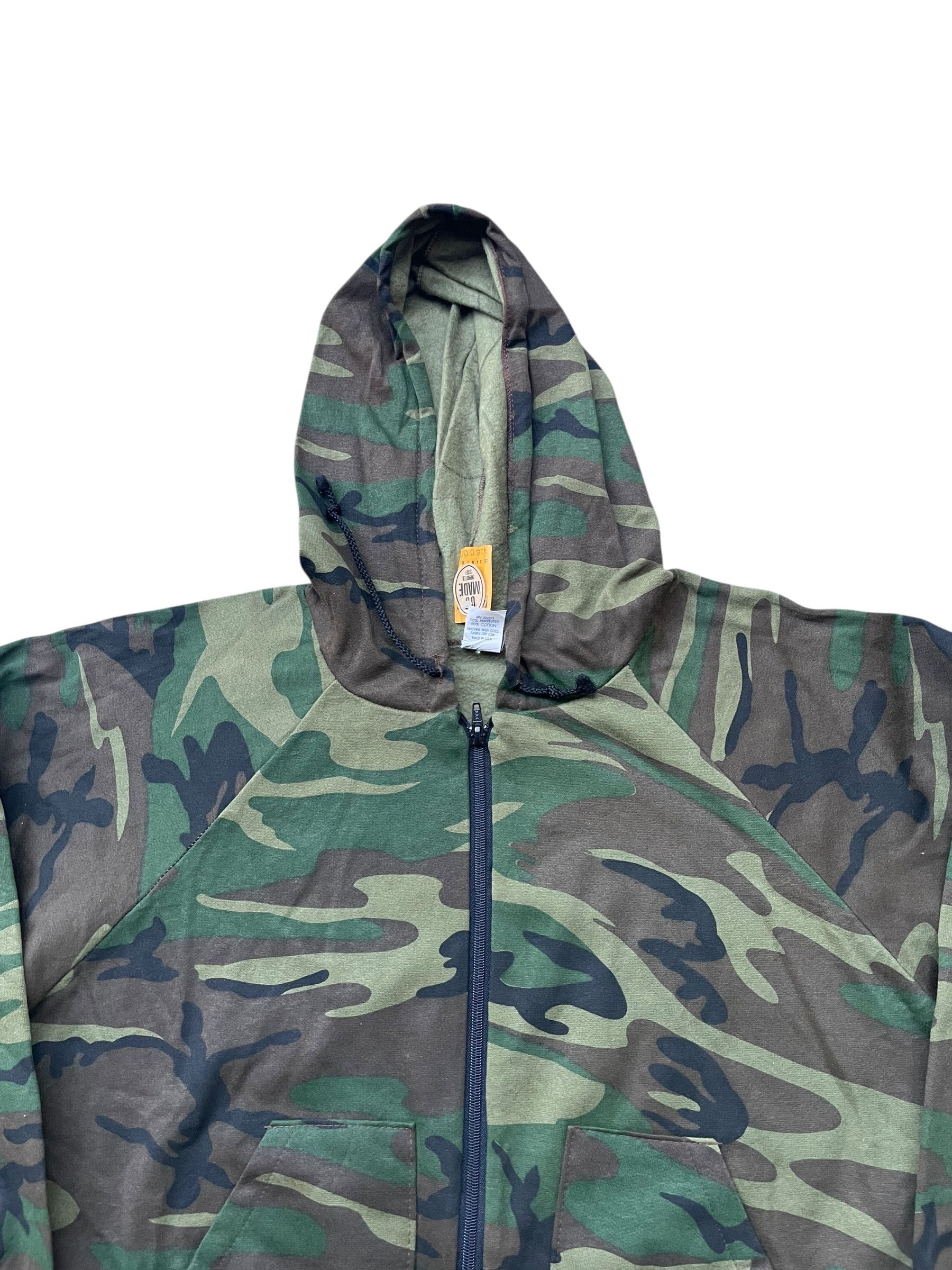 Other Vintage Deadstock Phantom Camouflage Hoodie Size US L / EU 52-54 / 3 - 3 Thumbnail