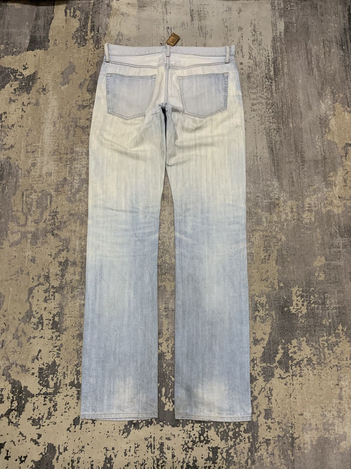 Undercover × Uniqlo Uniqlo Jeans UJ Regular Fit Straight Ash Blue Jeans W36x37 Size US 36 / EU 52 - 6 Thumbnail