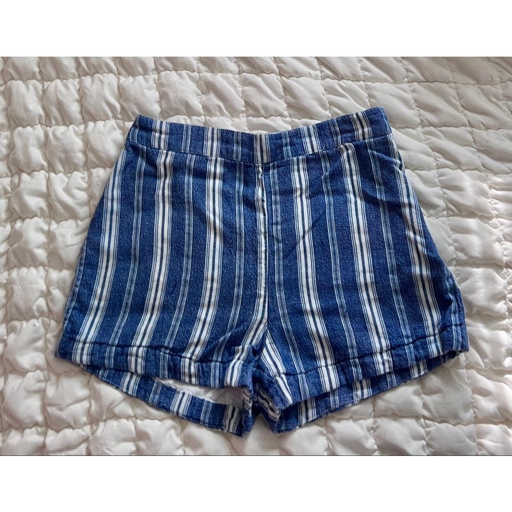 Hollister Y2K Hollister Size Sz 3 Women's Striped Shorts Size 24" / US 00 / IT 34 - 1 Thumbnail