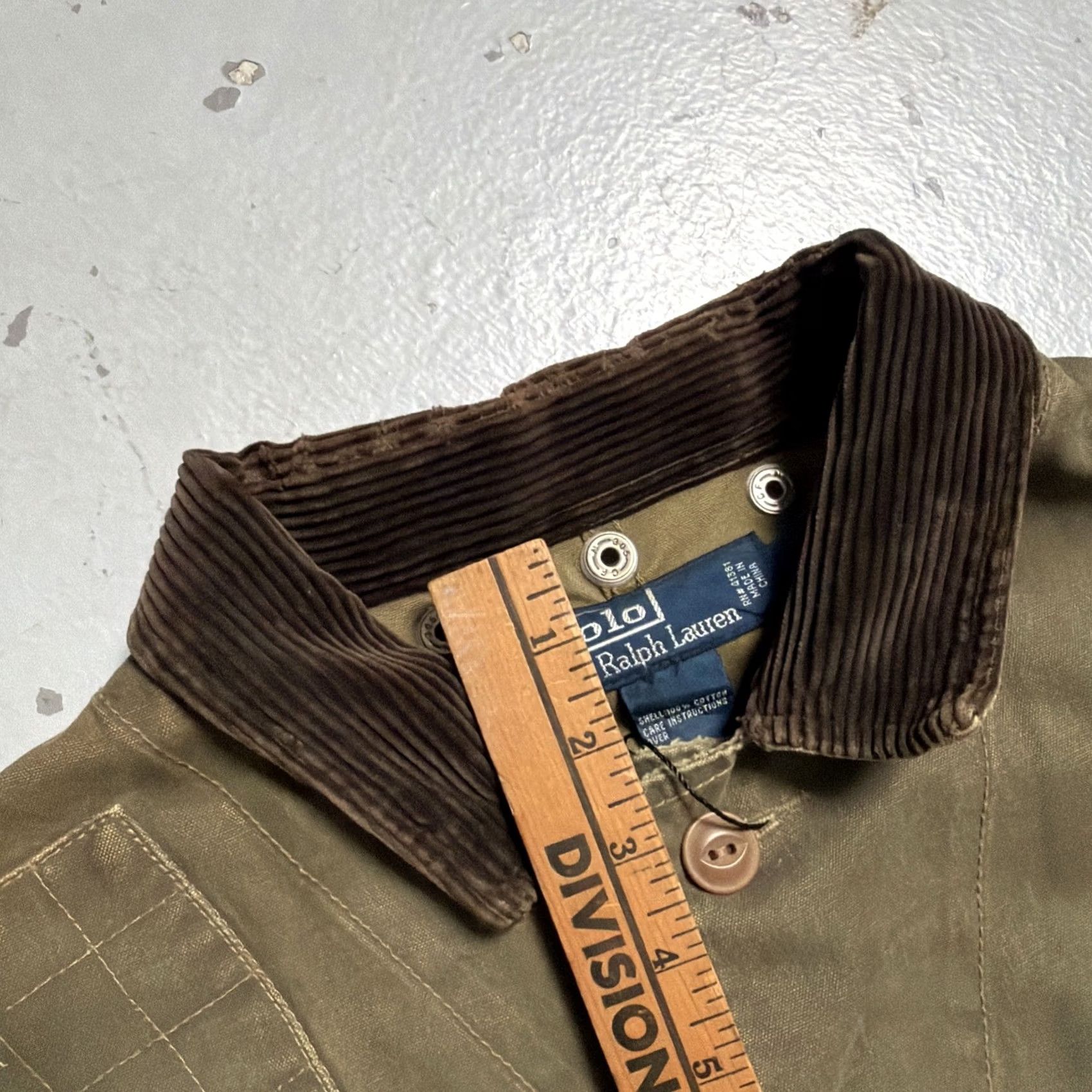 Polo Ralph Lauren VINTAGE Polo Ralph Lauren Hunting Shooting Canvas Fishing Camp Work Jacket L Mens Green 90s Outdoor Americana Game Size US L / EU 52-54 / 3 - 3 Thumbnail