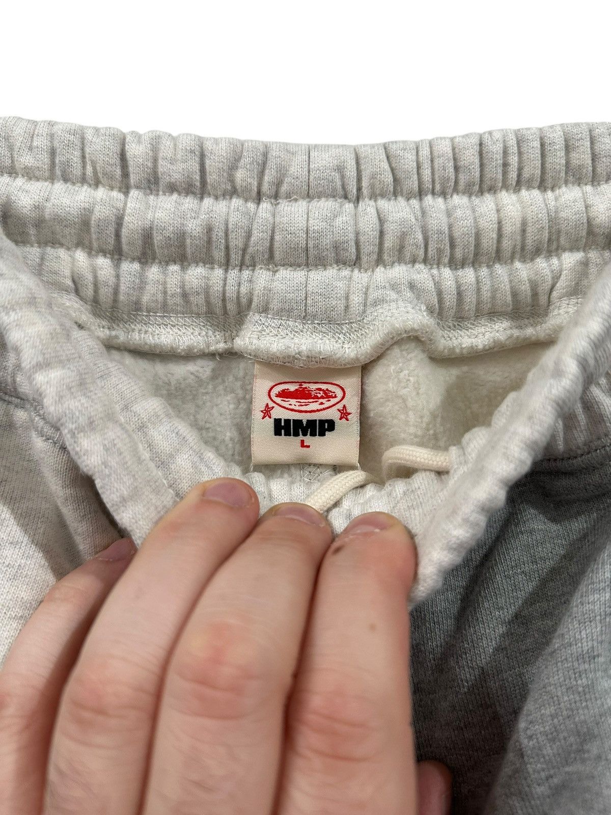 Corteiz Corteiz HMP Contrast Panel Sweatpants Heather Grey Size L Size US 34 / EU 50 - 2 Thumbnail