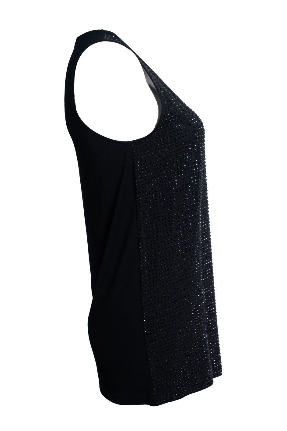 Gucci Gucci, black sleeveless top with rhinestones Size S / US 4 / IT 40 - 4 Thumbnail