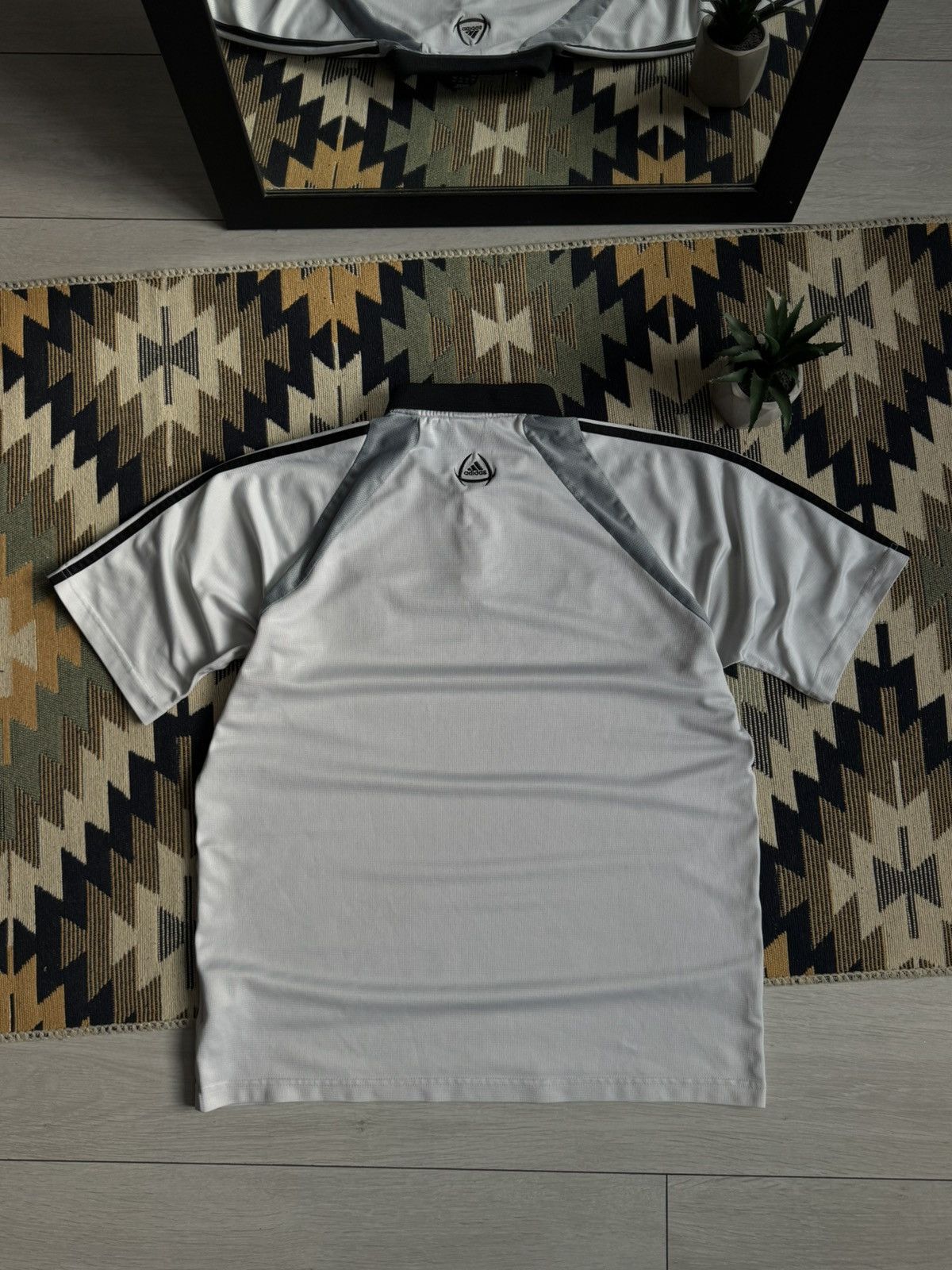 Adidas Vintage Adidas Real Madrid 2004-05 Blockcore Soccer Jersey Size US L / EU 52-54 / 3 - 7 Thumbnail