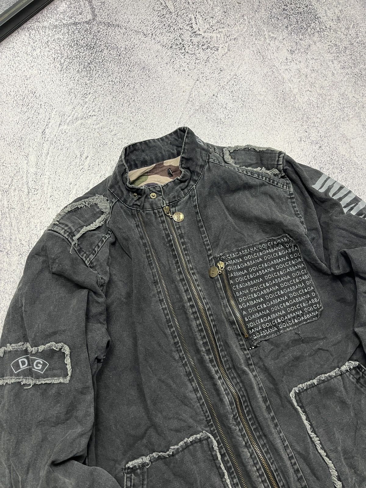 Japanese Brand Vintage Crazy Zip Avantgarde Y2k Distressed Denim Jacket Size US S / EU 44-46 / 1 - 7 Thumbnail