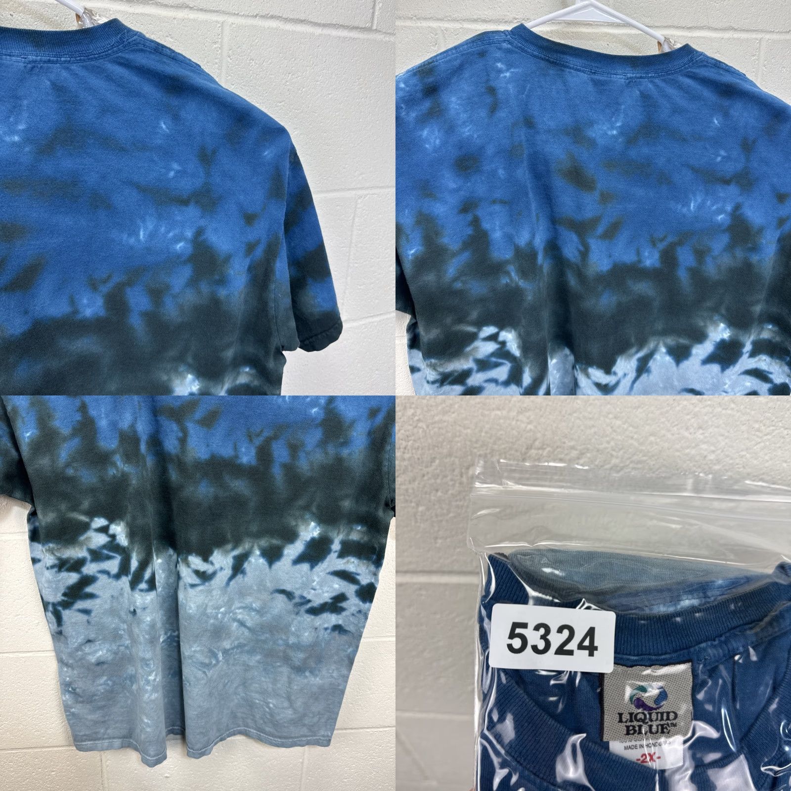 Liquid Blue VINTAGE The Who Liquid Blue Long Live Rock Tie Dye T Shirt 2XL Blues Blue Crew Neck Graphic Print Short Sleeve Men Rock Band Tee 90s Size US XXL / EU 58 / 5 - 10 Thumbnail