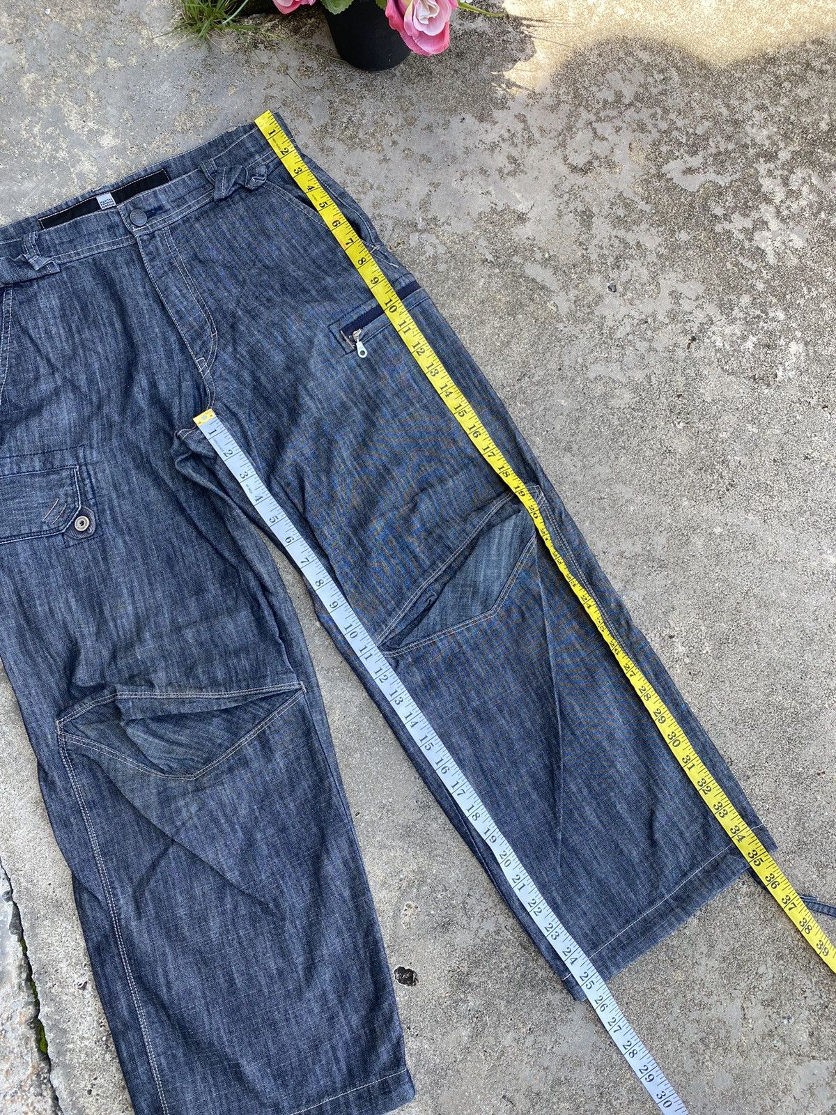 Marithe + Francois Girbaud Vintage Marithe Francois Girbaud Cargo Pants Size US 31 - 13 Thumbnail