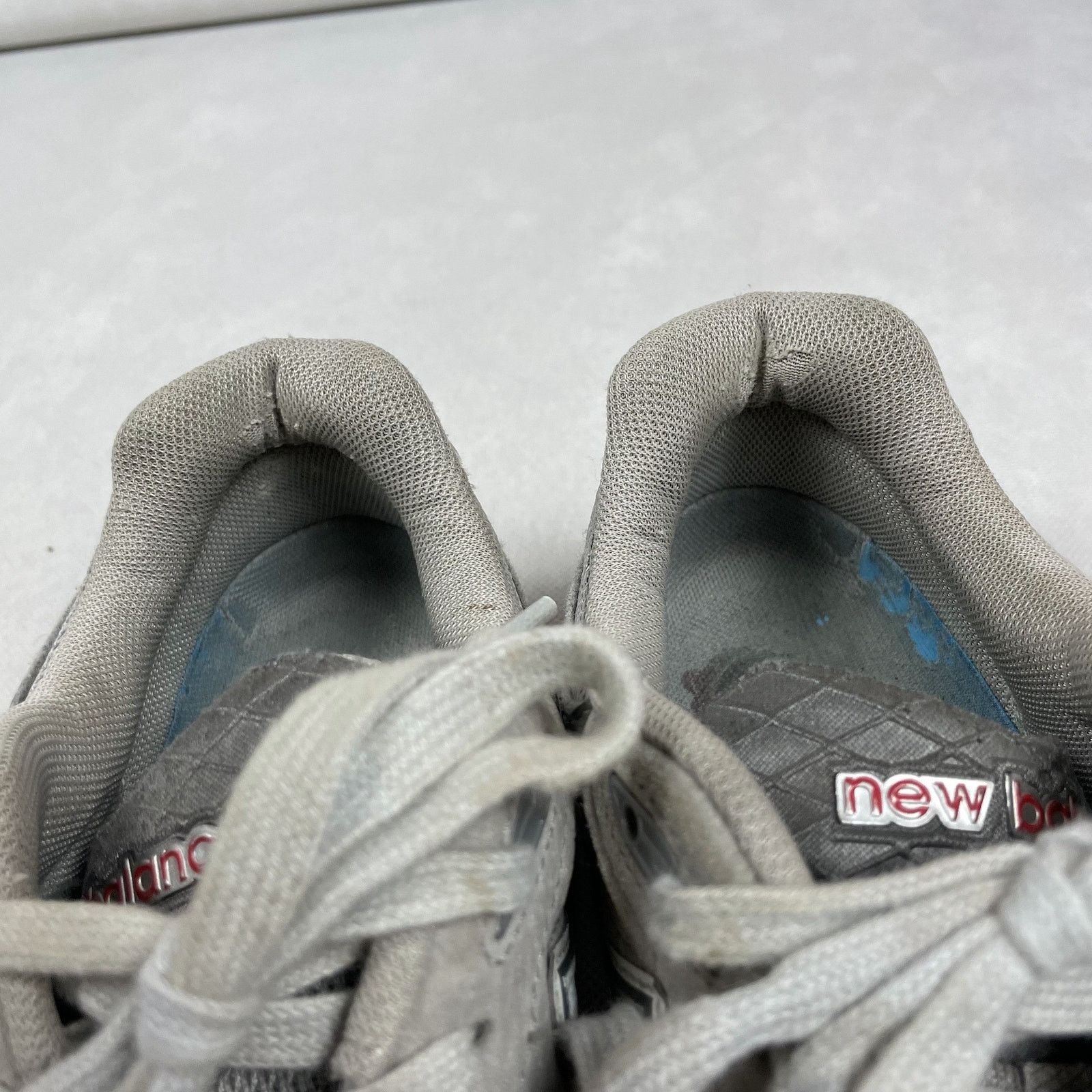 New Balance New Balance Gray Leather Lace Up Athletic Sneaker Shoes Size US 6 / IT 36 - 10 Thumbnail