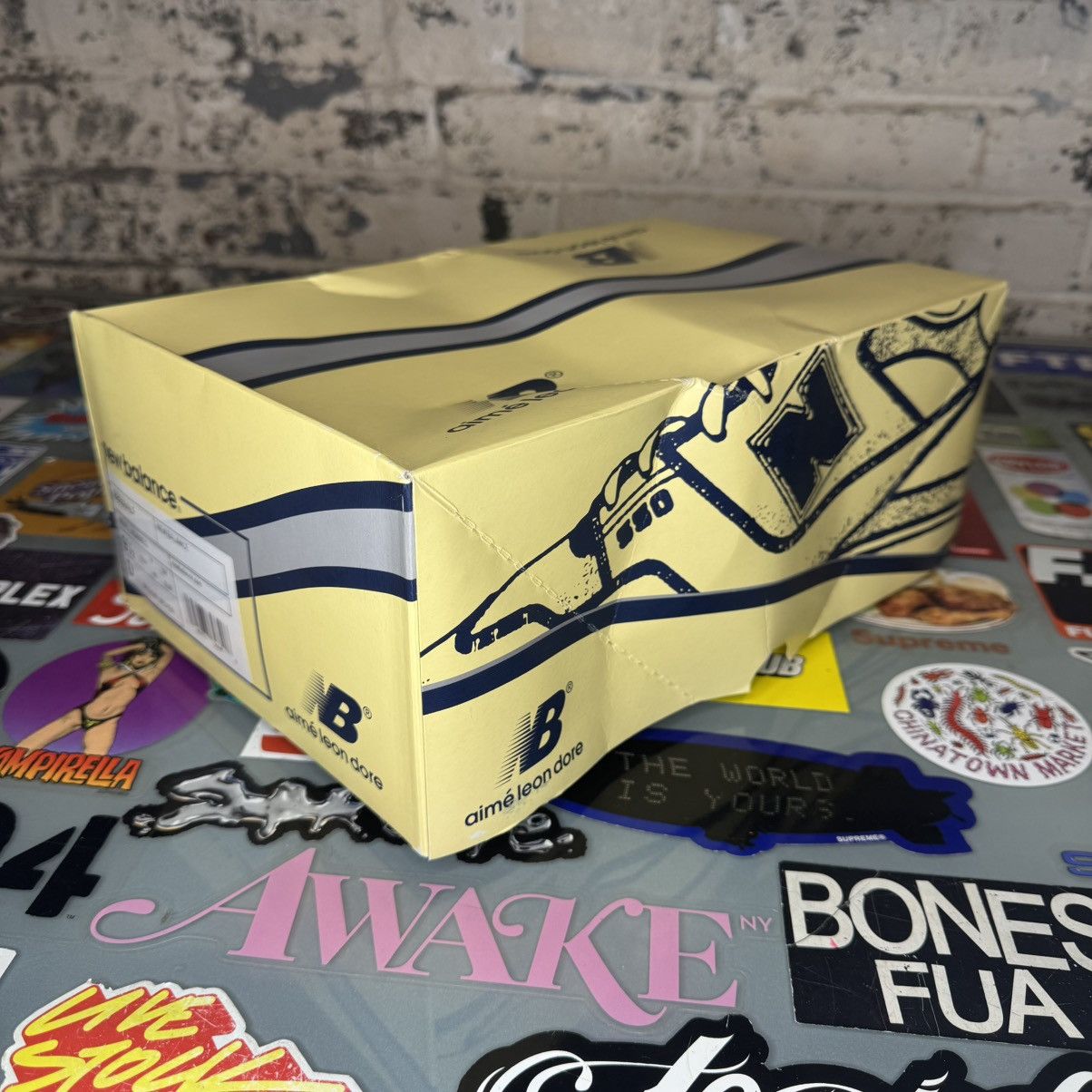 Aime Leon Dore × New Balance Aimé Leon Dore New Balance 550 Sz 9.5 Navy Used Size US 9.5 / EU 42-43 - 7 Thumbnail