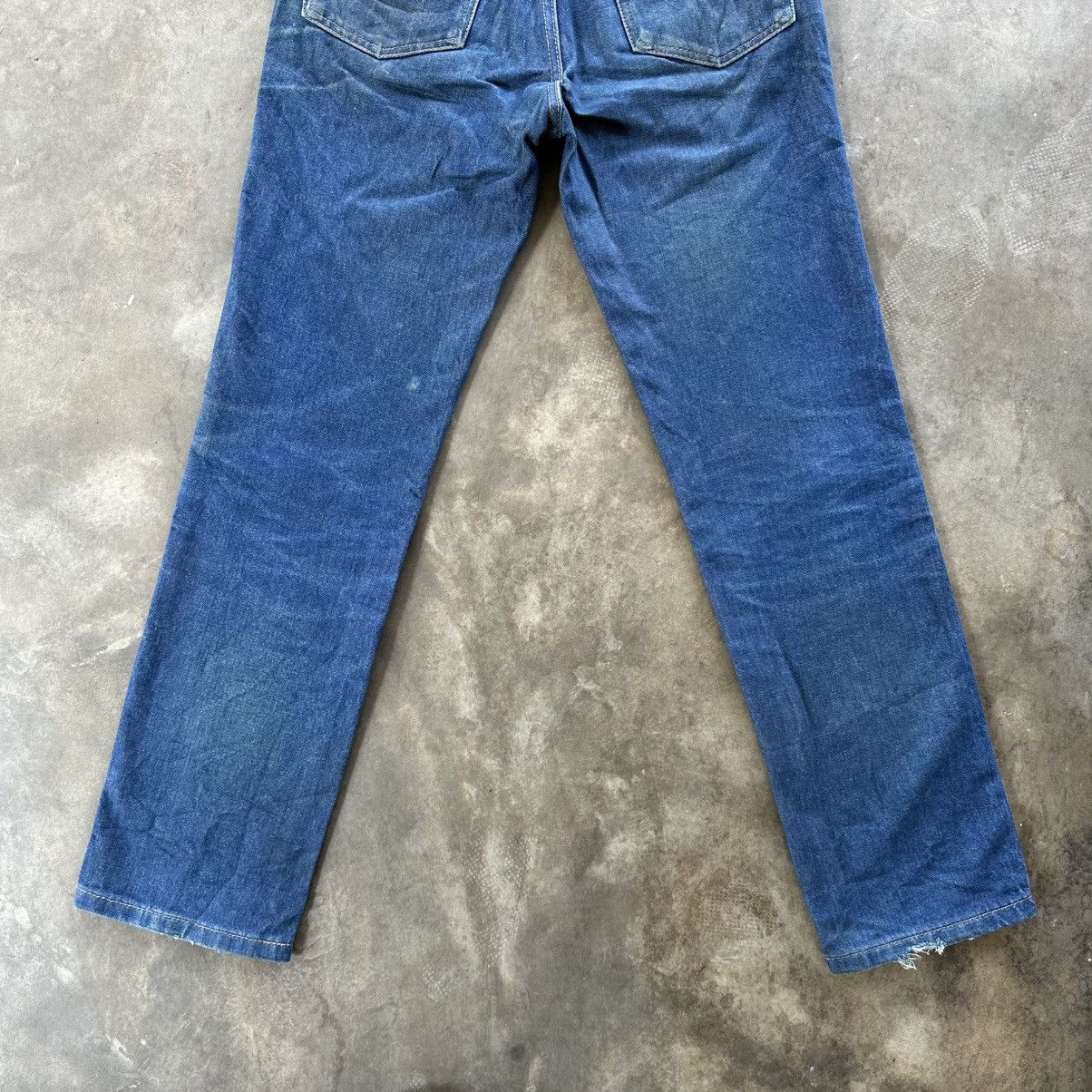 Japanese Brand Vintage WranglerXVans Limited Edition Rare Denim Jean Pant Size US 28 / EU 44 - 14 Thumbnail