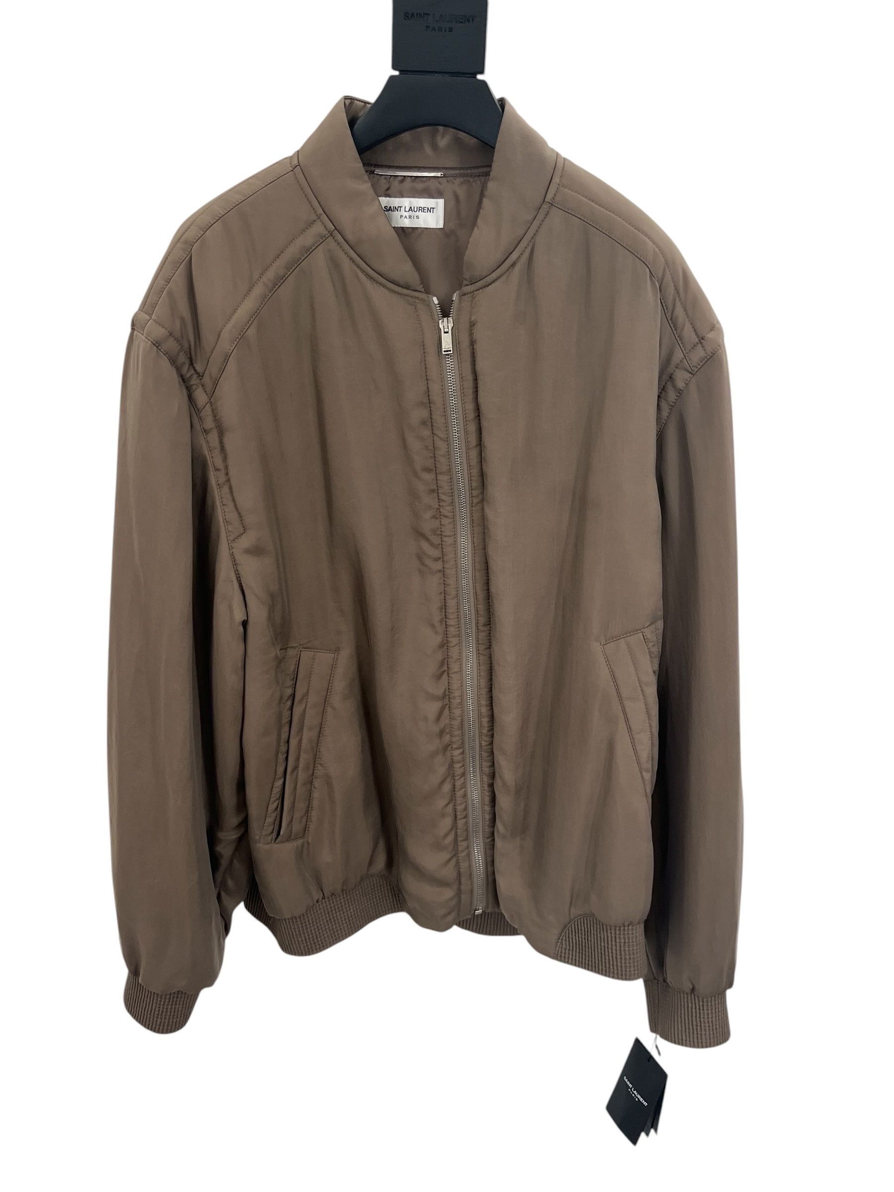 Saint Laurent Paris Saint Laurent Teddy Jacket in Twill Size US S / EU 44-46 / 1 - 1 Thumbnail