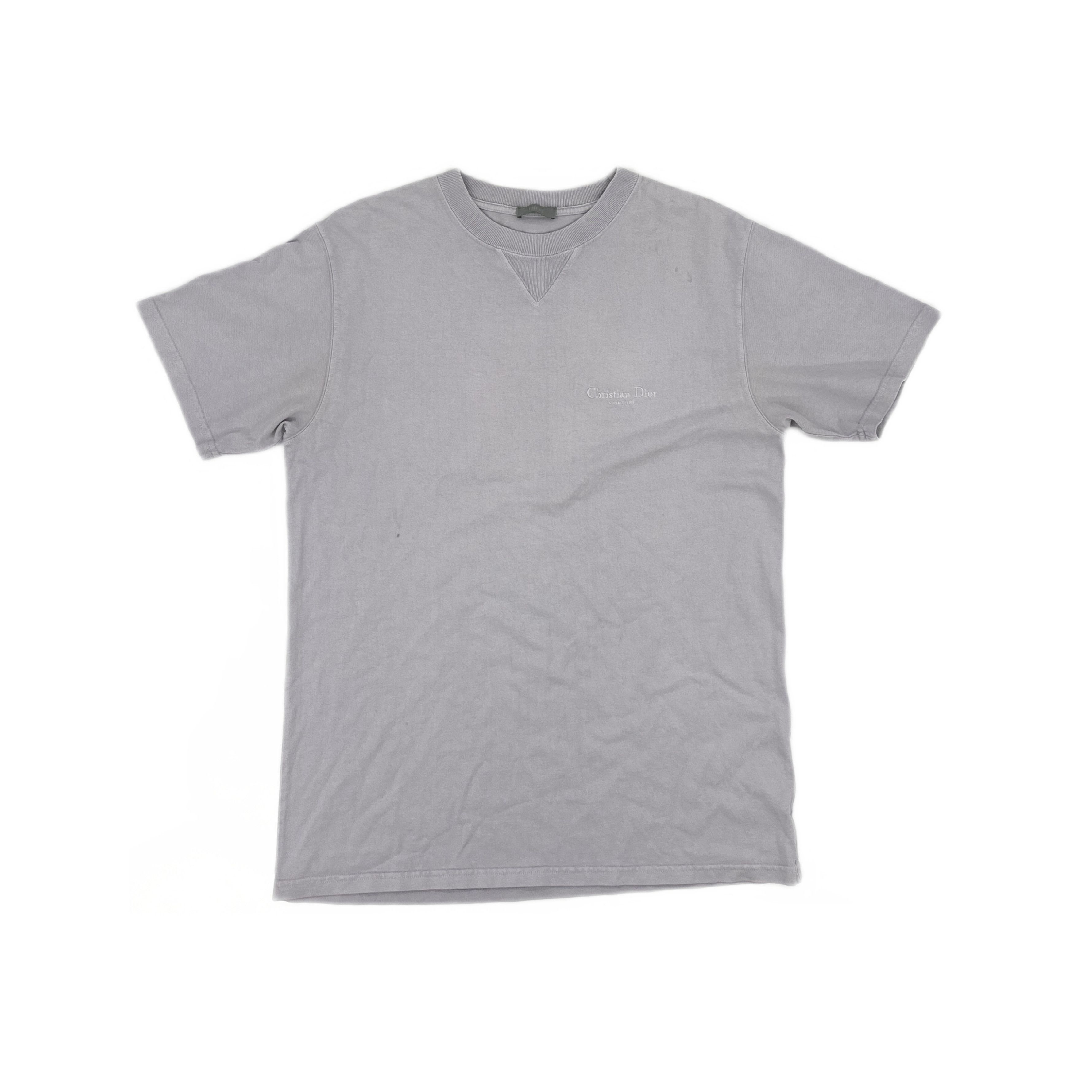 Dior Dior Logo Cotton Jersey T-Shirt Size M Size US M / EU 48-50 / 2 - 1 Thumbnail