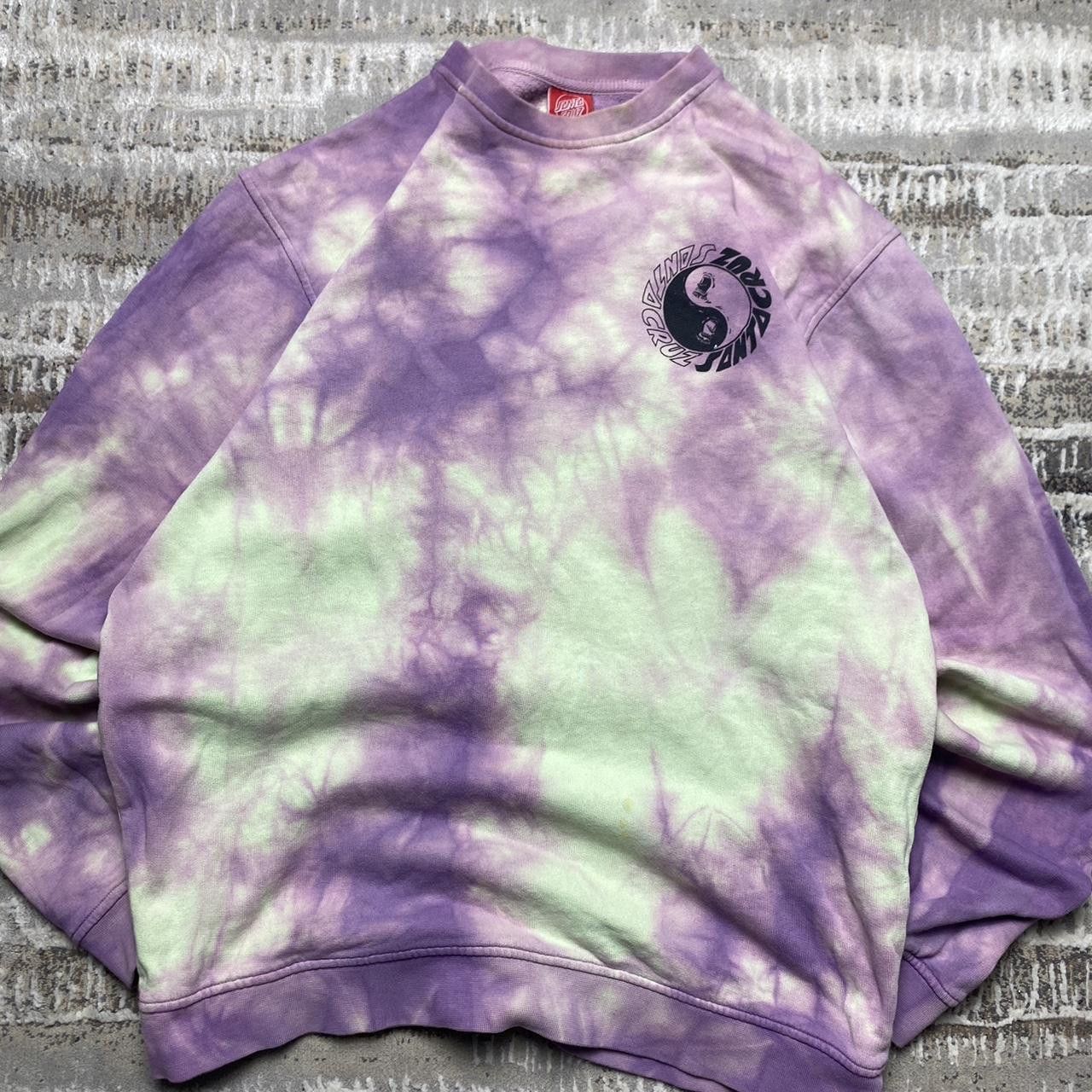 Santa Cruz Skateboards 00s Skater Santa Cruz Tie-dye Sweatshirt Multi S Size US S / EU 44-46 / 1 - 2 Thumbnail