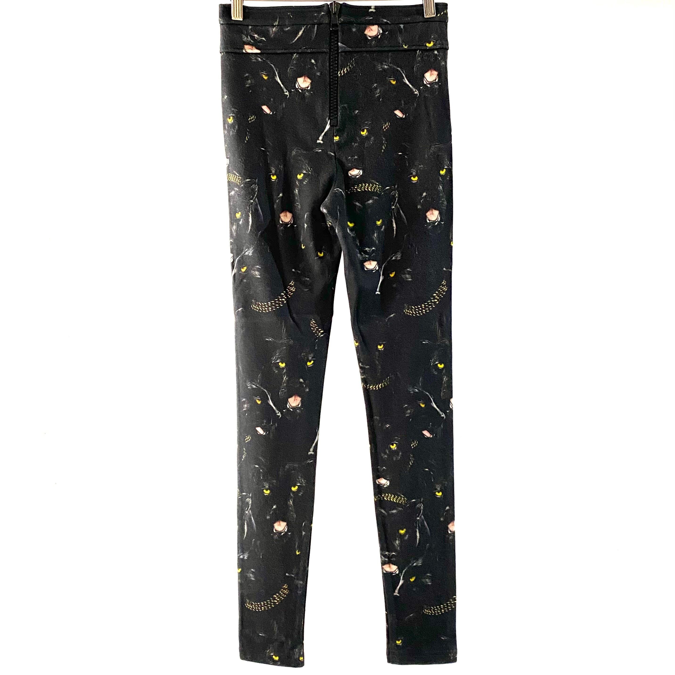 Givenchy Ladys Givenchy Pants Black Panther Size 26" / US 2 / IT 38 - 3 Thumbnail