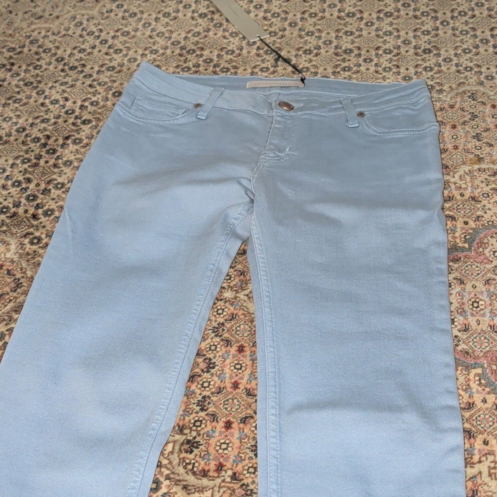 Victoria Beckham Victoria Beckham Sky Blue Denim Women's Jeans Size 26 Size 26" / US 2 / IT 38 - 9 Thumbnail