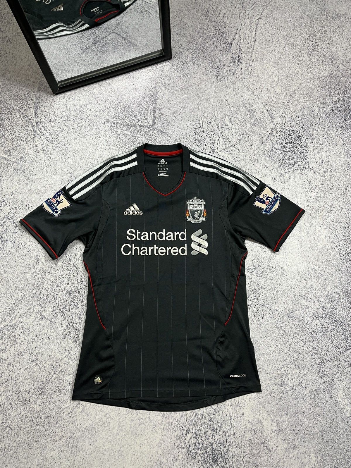 Adidas Adidas 93/94 Liverpool FC Away Jersey | Grailed