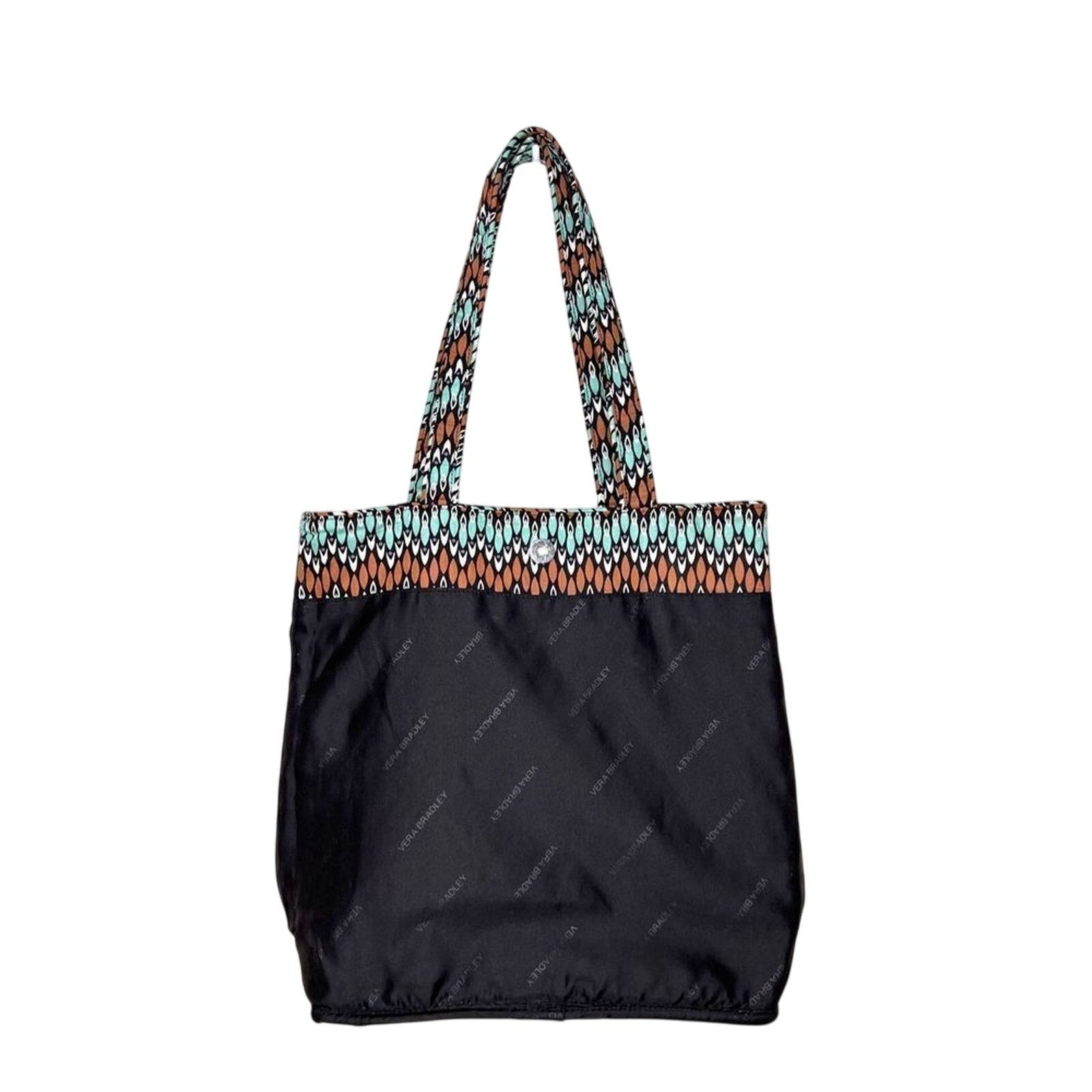 Vera Bradley Vera Bradley Quilted "Sierra Stream" Medium Vera Tote Bag Size ONE SIZE - 4 Thumbnail