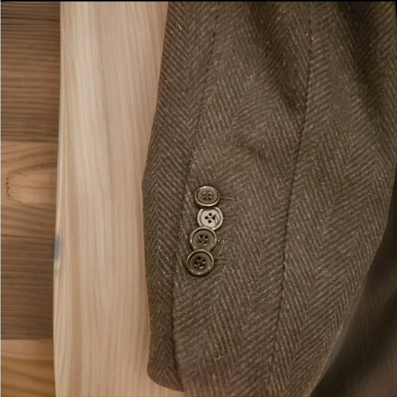 Other Movimiento Italian Over Coat Size 42 R Wool Size US L / EU 52-54 / 3 - 2 Thumbnail