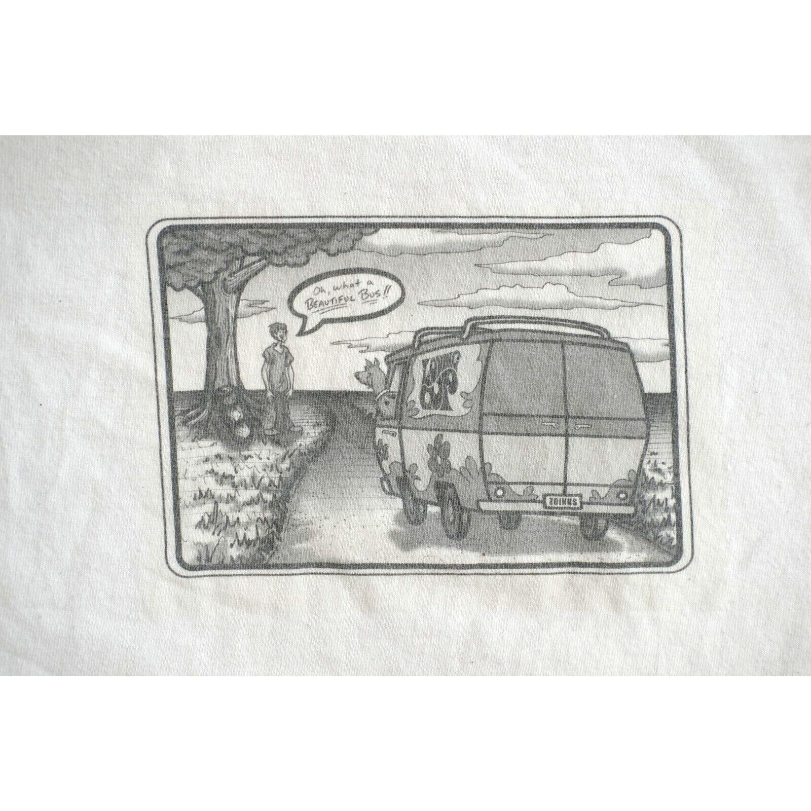 Warner Bros Vintage 1990s Jerzees Scooby Doo Shaggy XL Tee Shirt White Size US XL / EU 56 / 4 - 3 Thumbnail