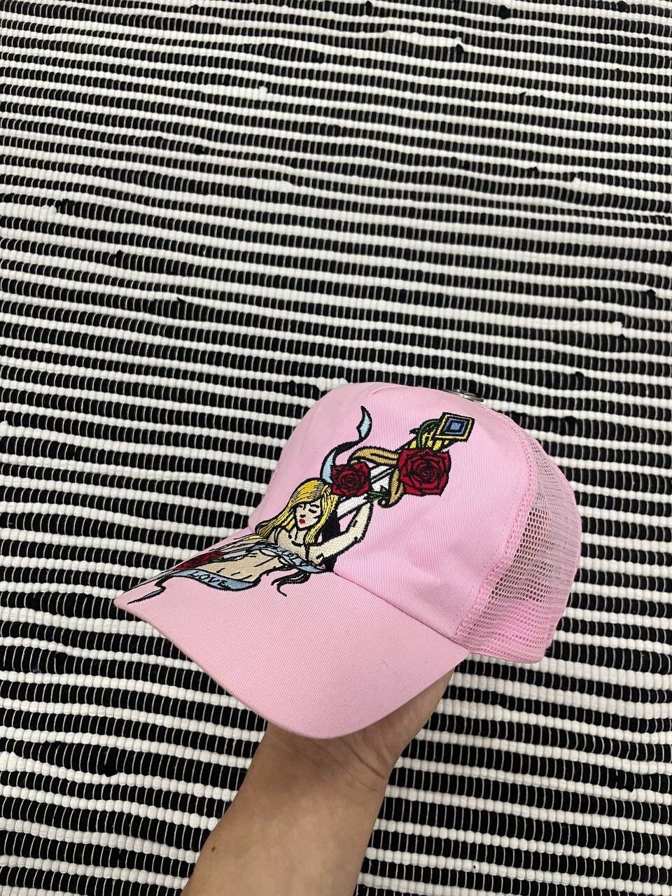 Ed Hardy × Japanese Brand × Vintage Vintage Ed Hardy Style Christian Audigier Cap Hat Y2K Size ONE SIZE - 1 Thumbnail