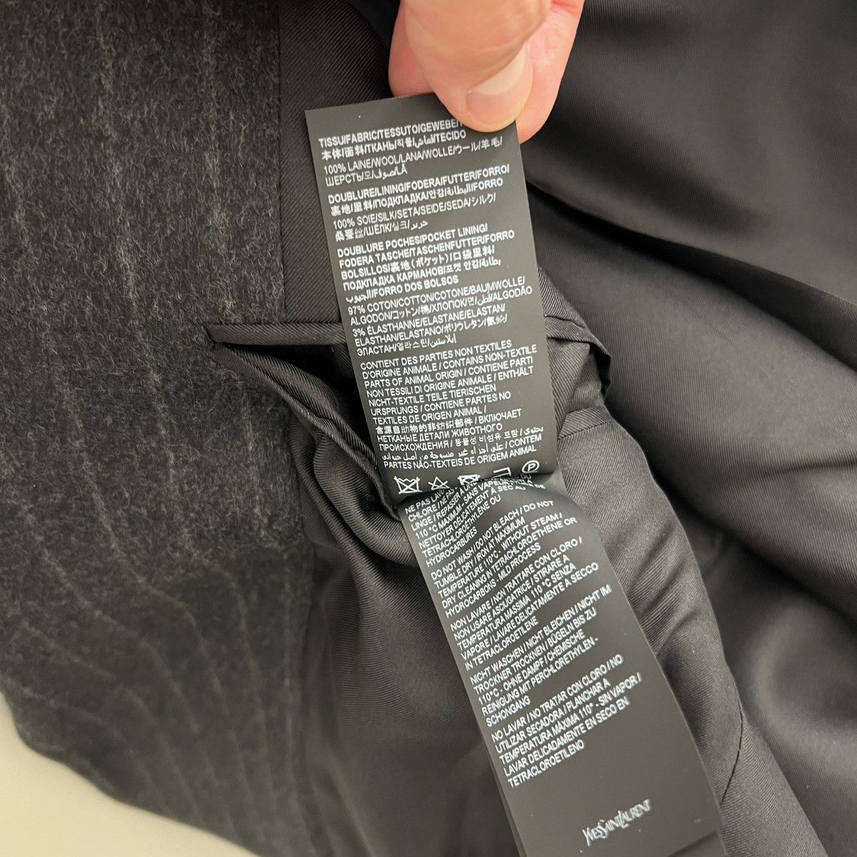 Saint Laurent Paris Saint Laurent Oversized Blazer Size US L / EU 52-54 / 3 - 6 Thumbnail