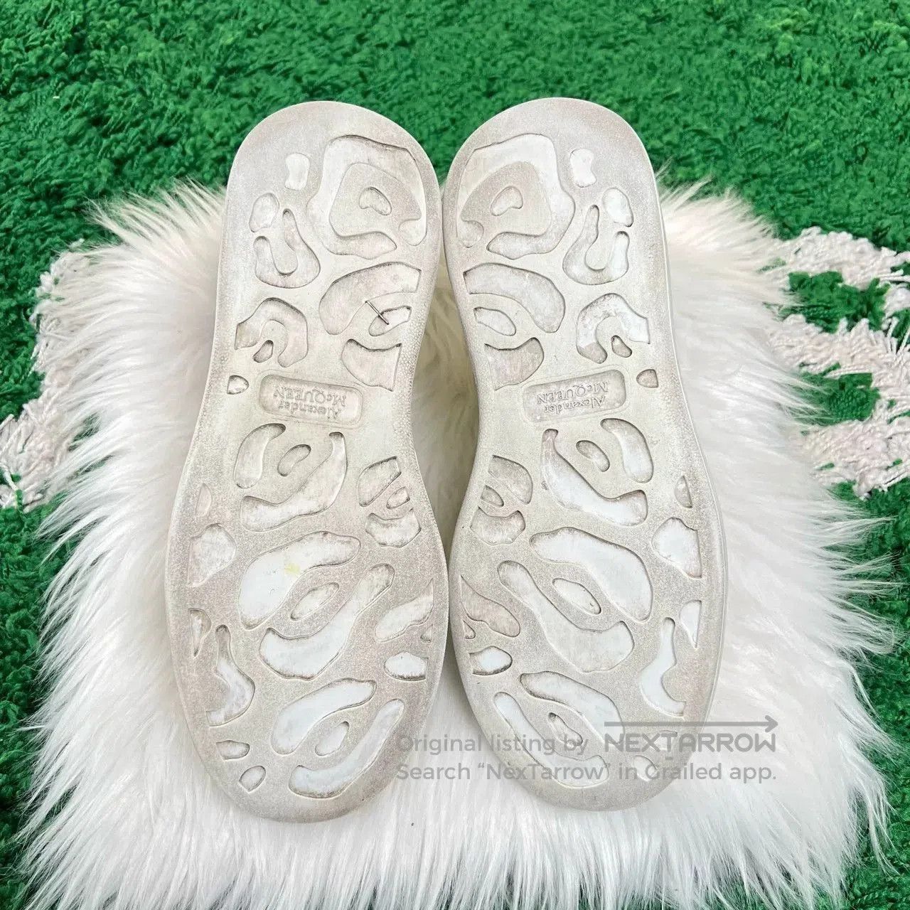 Alexander McQueen Alexander McQueen Laser Tail White Sneakers. Size US 7 / EU 40 - 4 Thumbnail