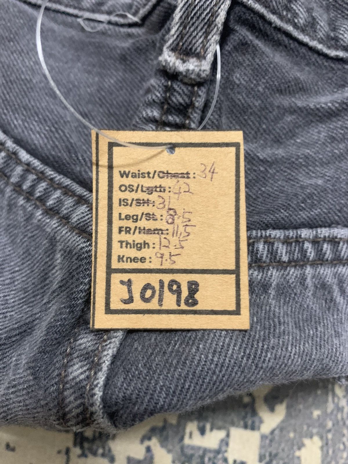 Levi's Vtg Levis 501 Levis Faded Black Wash Jeans W34 Size US 34 / EU 50 - 16 Thumbnail