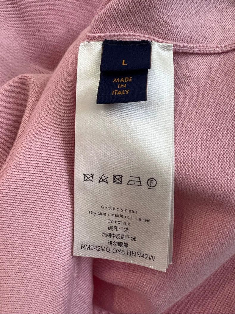 Louis Vuitton Louis Vuitton Pink pin short sleeve Size US L / EU 52-54 / 3 - 7 Thumbnail