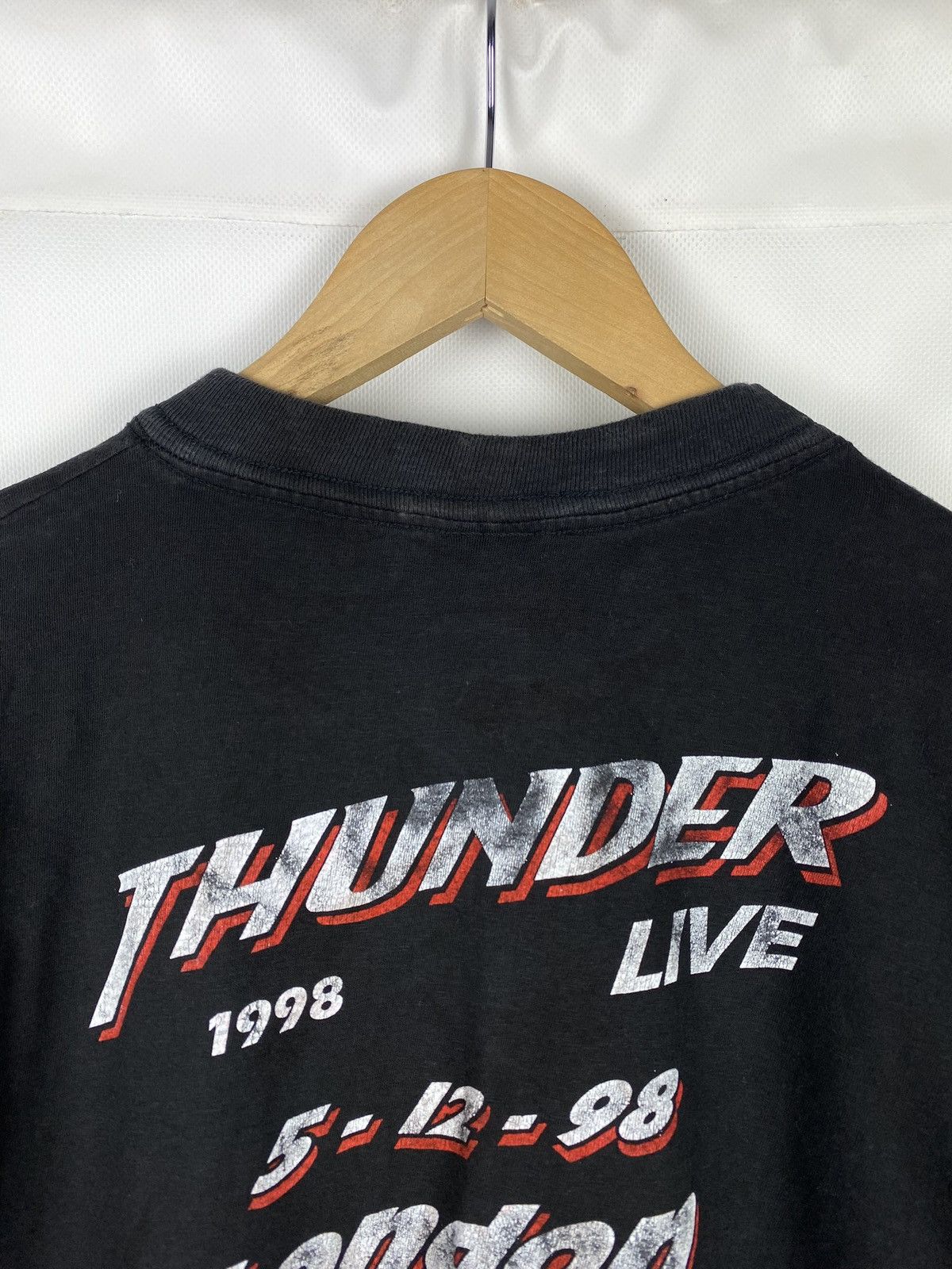 Band Tees Thunder Live vintage band heavy metal rock tour 1998 t shirt Size US XL / EU 56 / 4 - 19 Thumbnail