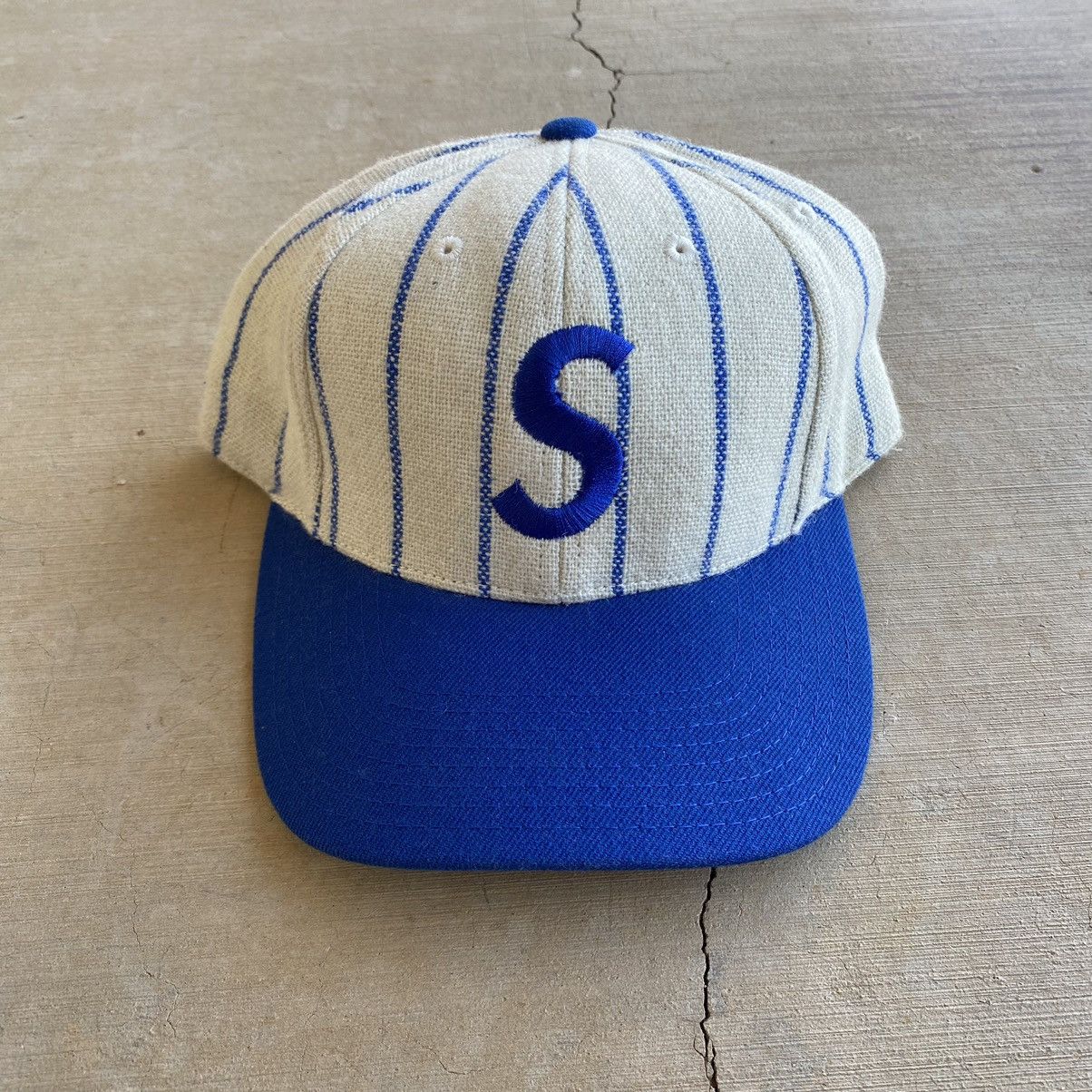 American Needle Supreme Pinstripe Hat 7 1/8 New Era American Needle 2008 Size ONE SIZE - 1 Thumbnail