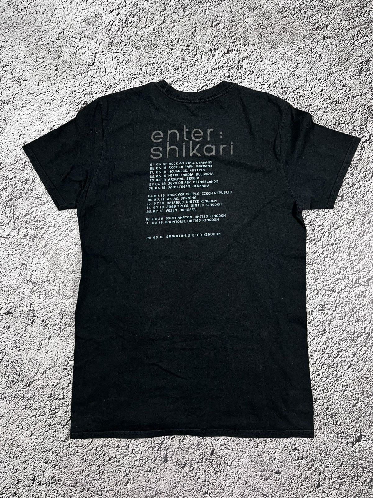 Band Tees Vintage Y2K Enter Shikari Big Logo Rock Band Tour T shit M Size US M / EU 48-50 / 2 - 4 Thumbnail