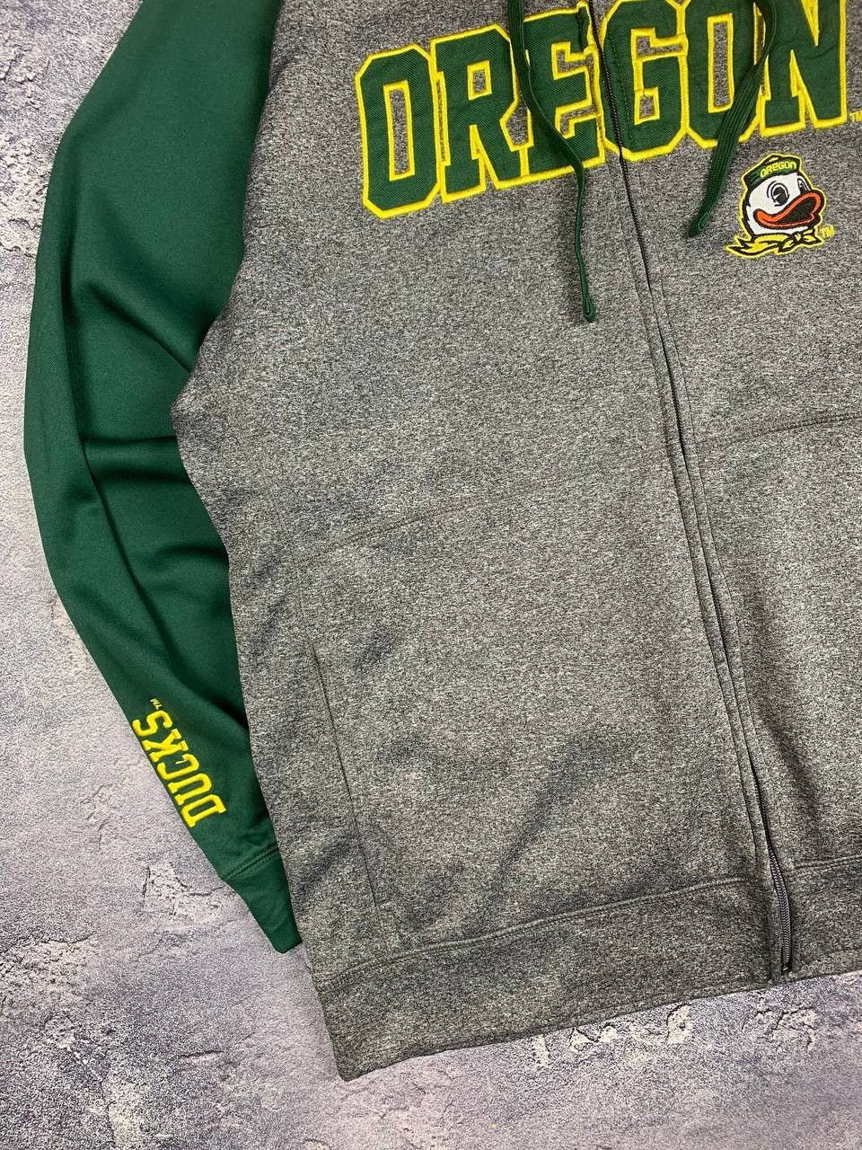 Champion Champion Oregon Ducks Full Zip Hoodie NCAA Sweatshirt Men's Size US L / EU 52-54 / 3 - 4 Thumbnail