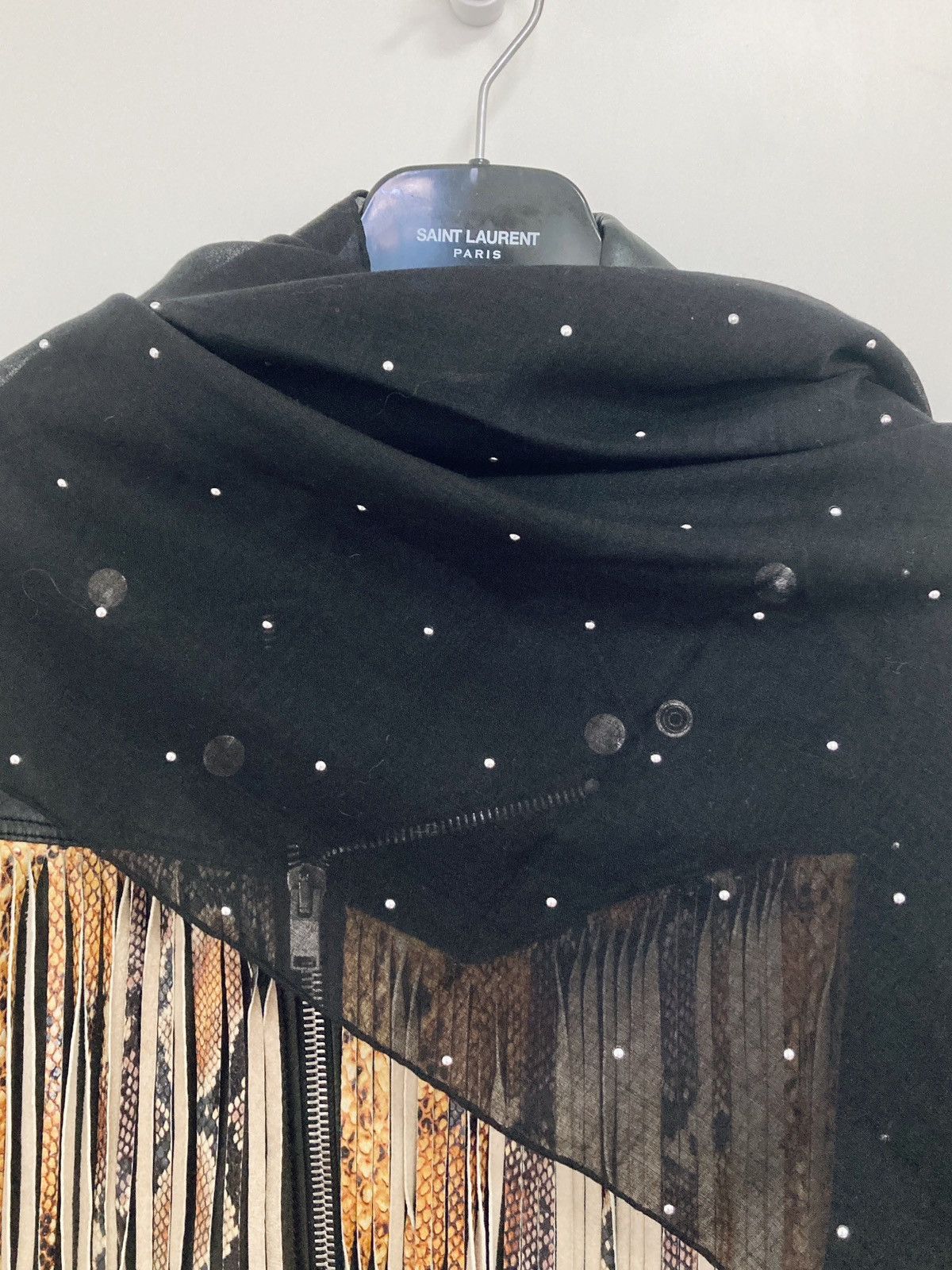Saint Laurent Paris SAINT LAURENT PARIS BY HEDI SLIMANE 16SS Runway Scarf Size ONE SIZE - 4 Thumbnail