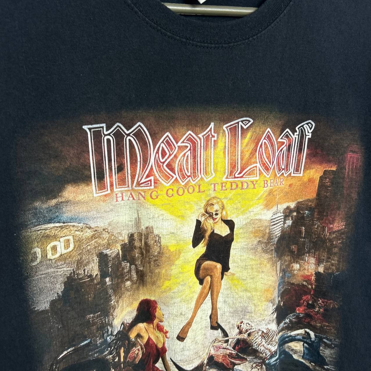 Band Tees Vintage MeatLoaf Big Logo Rock Band 2000s tee size L Size US L / EU 52-54 / 3 - 3 Thumbnail