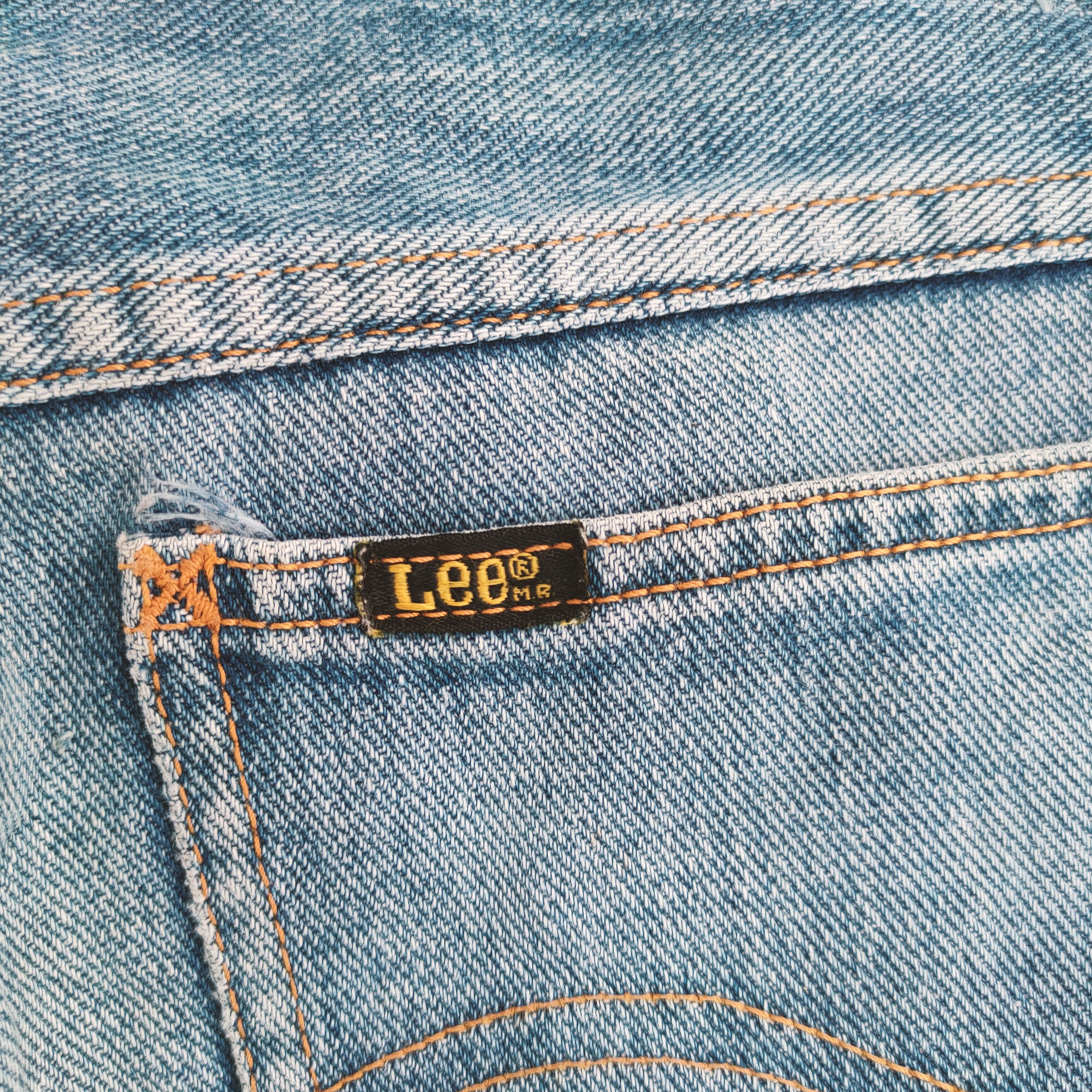 Lee VINTAGE LEE FADED DISTRESSED JEANS DENIM PANTS Size US 28 / EU 44 - 10 Thumbnail