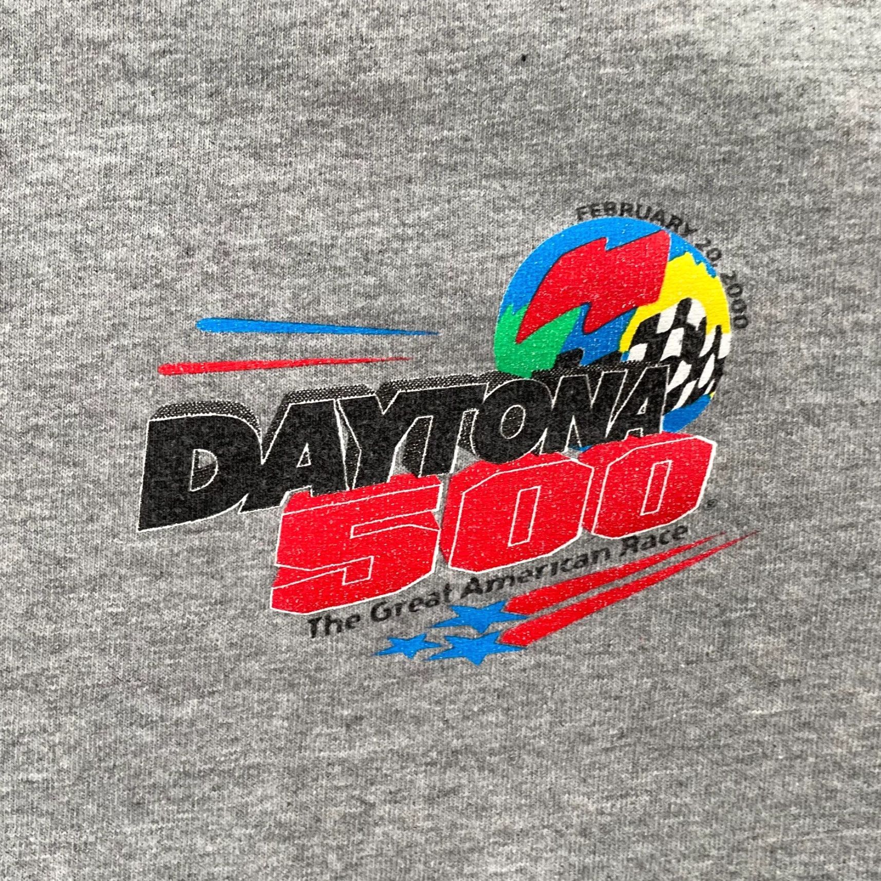 NASCAR VINTAGE Nascar Daytona 500 Shirt Adult Medium Tee Men Logo All Sport Crewneck M Gray Blue Size US M / EU 48-50 / 2 - 5 Thumbnail
