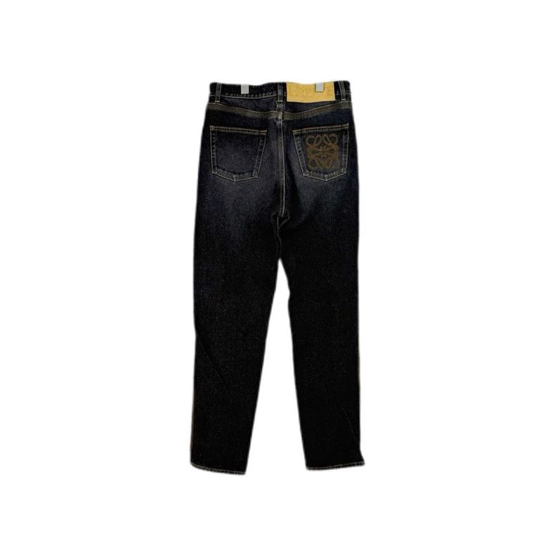 Loewe loewe Leather label logo jeans 2504-Nextarrow Size US 40 / EU 56 - 2 Thumbnail