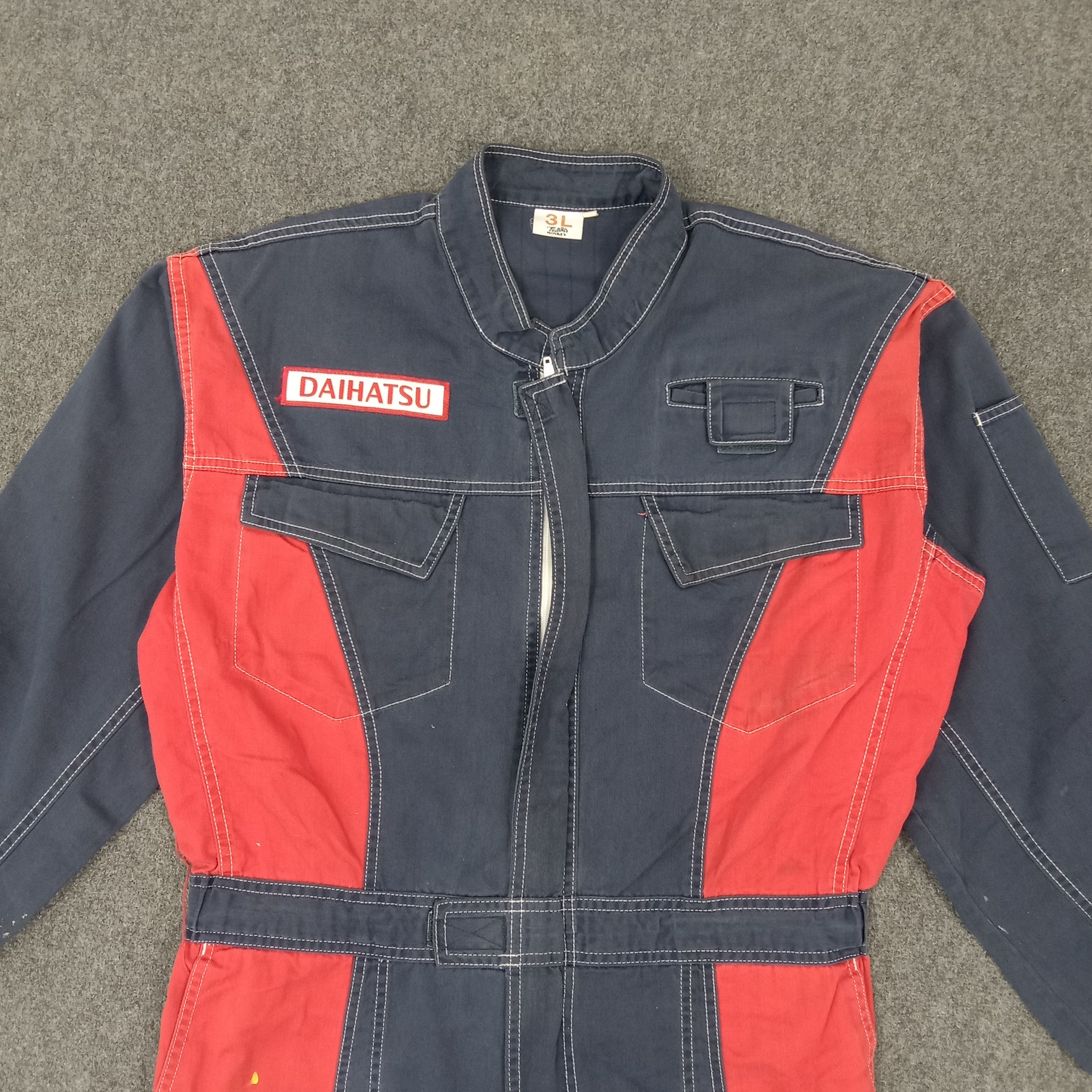 Japanese Brand × Vintage Daihatsu Japanese Racing Team Coverall Jacket Size US XL / EU 56 / 4 - 6 Thumbnail