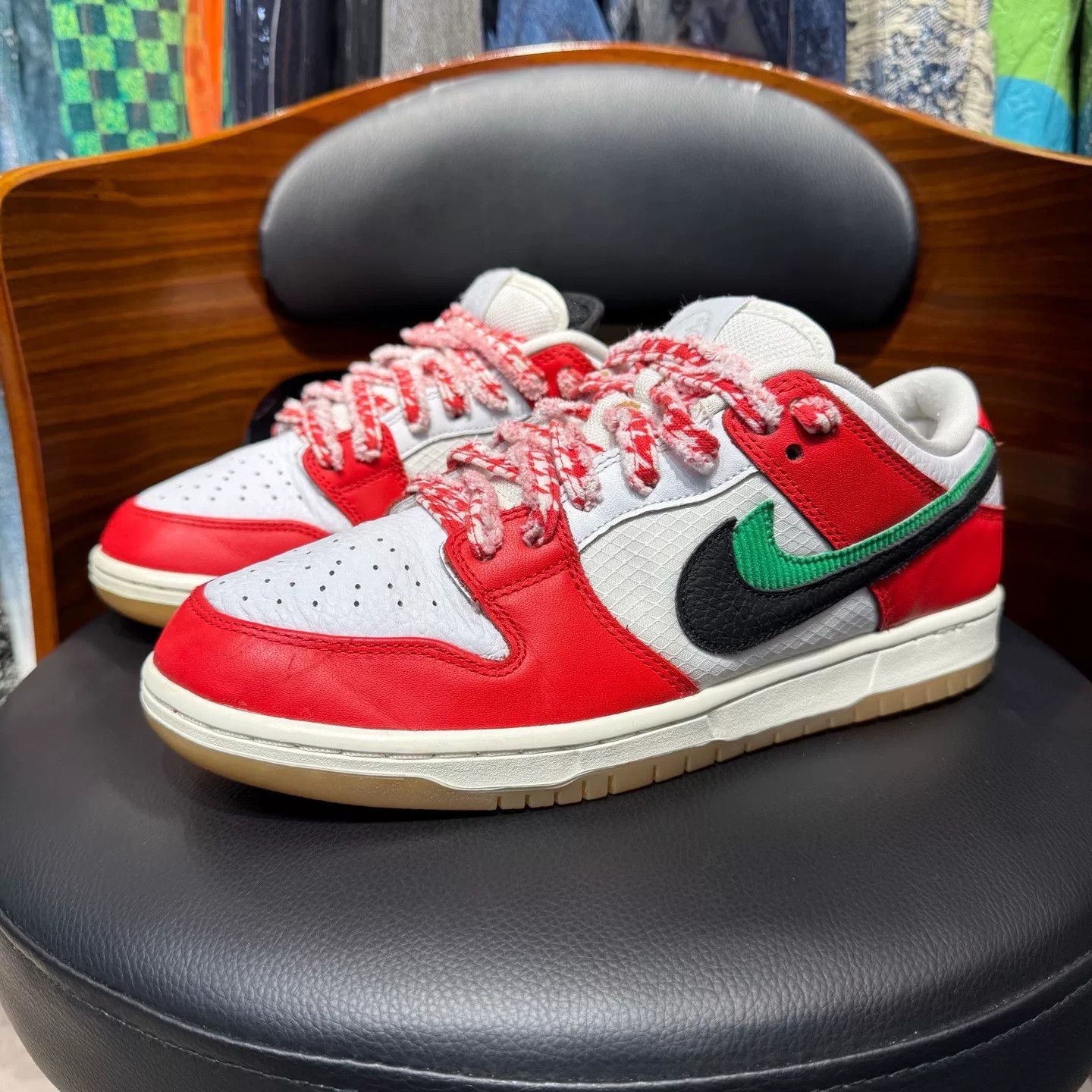 Nike Nike DUNK Red Lowtop Sneakers 42 Men Size US 9 / EU 42 - 1 Thumbnail