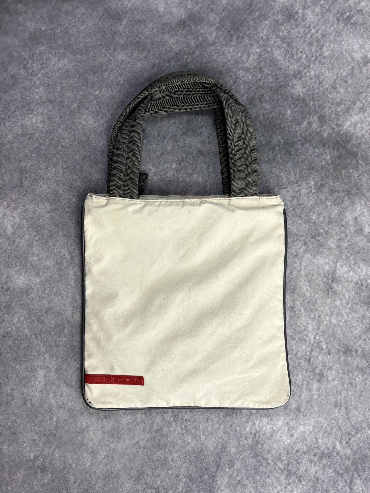 Prada Vintage Prada Sport Bag Nylon Tote S/S 1999 2000s Purse Mini Size ONE SIZE - 11 Thumbnail