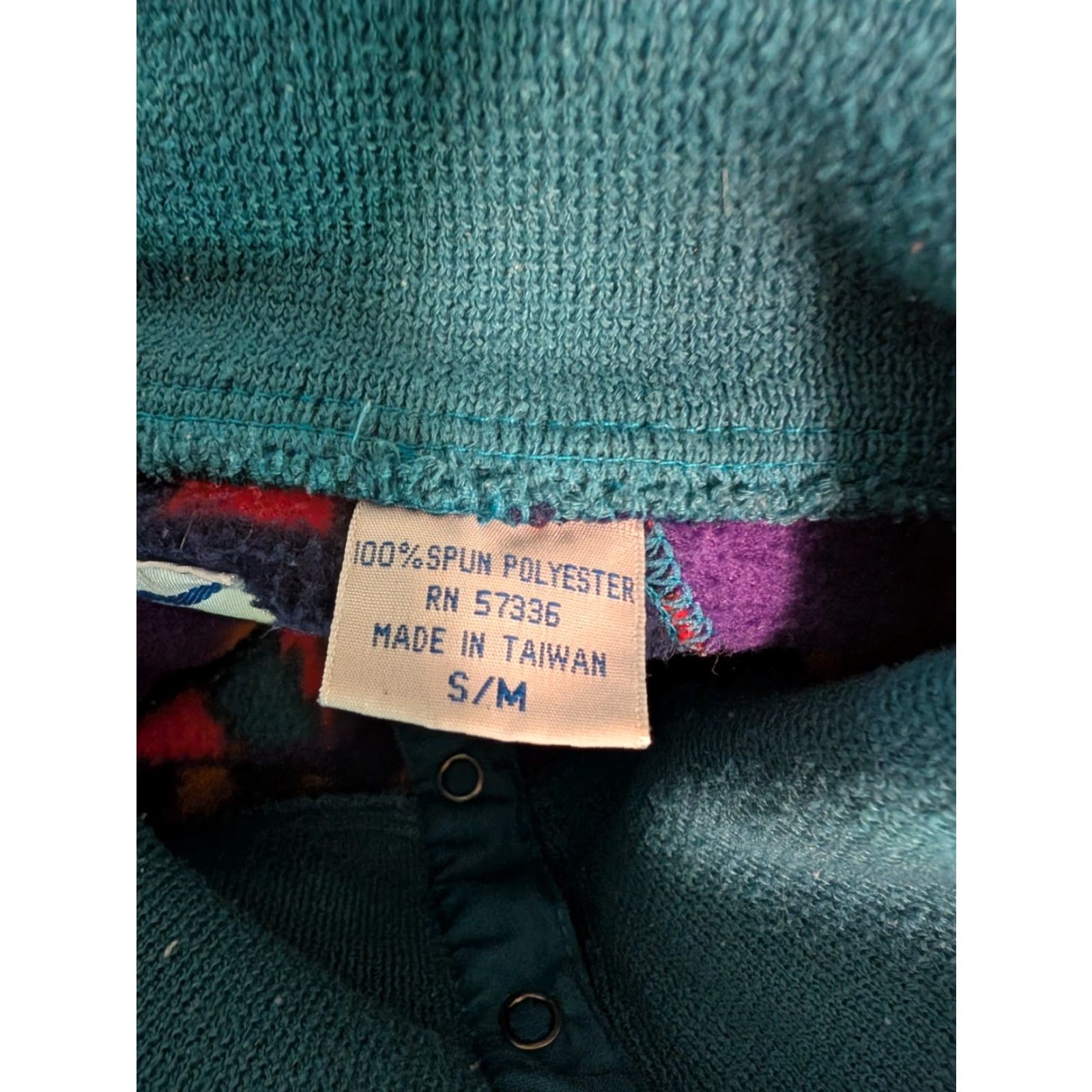 Other Synchilla Pullover Jacket 90s Multicolor Fleece S/M Size US M / EU 48-50 / 2 - 3 Thumbnail
