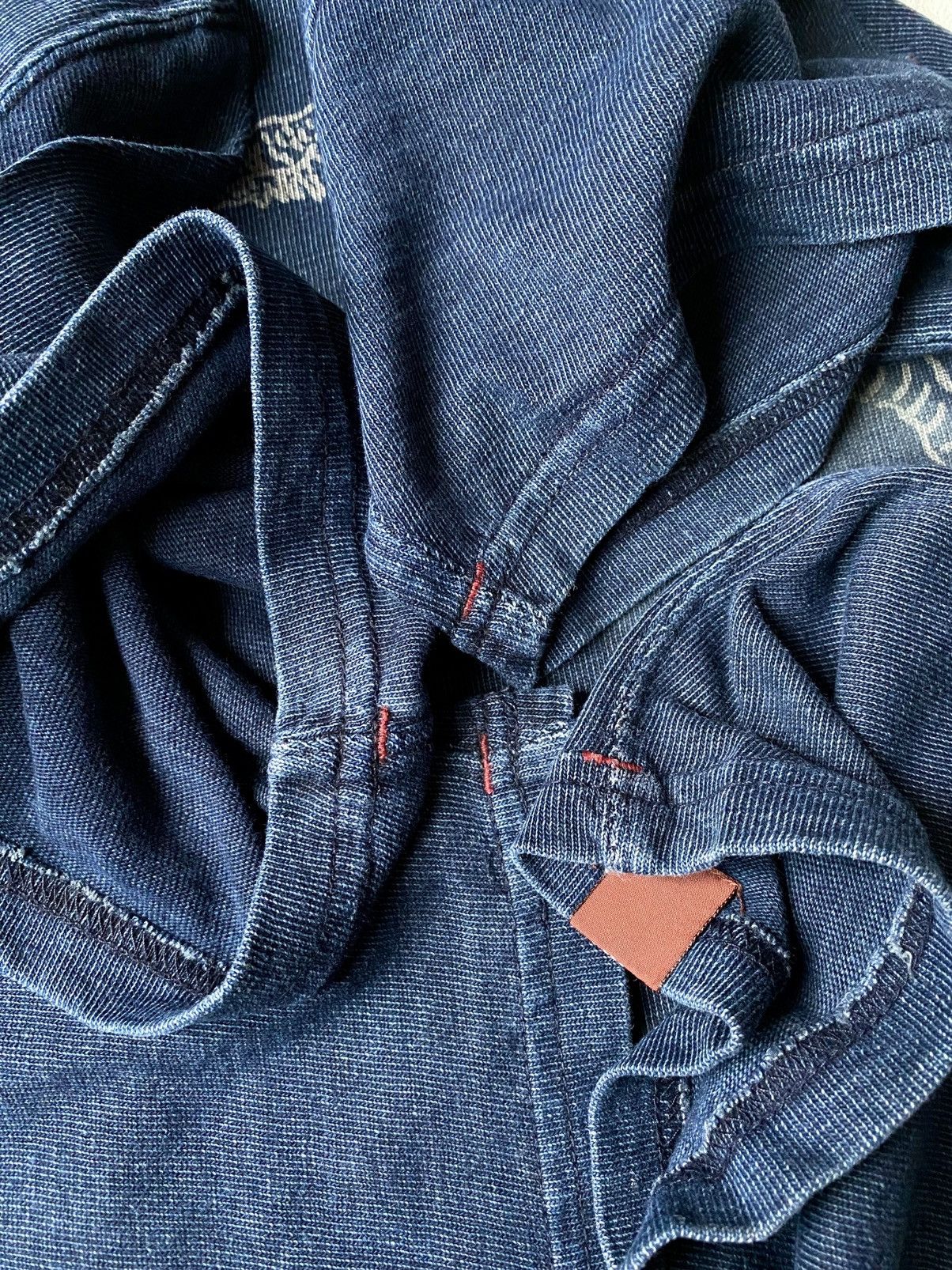 Japanese Brand Vintage Eternal Japan Indigo Blue Dragon Sukajan Tshirt Size US L / EU 52-54 / 3 - 5 Thumbnail