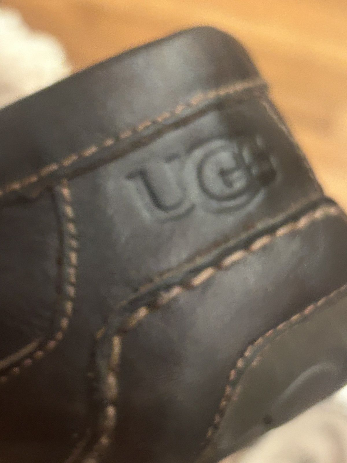 Ugg UGG Ascot Men's Leather Slipper, size 11EEE Size US 11 / EU 44 - 4 Thumbnail