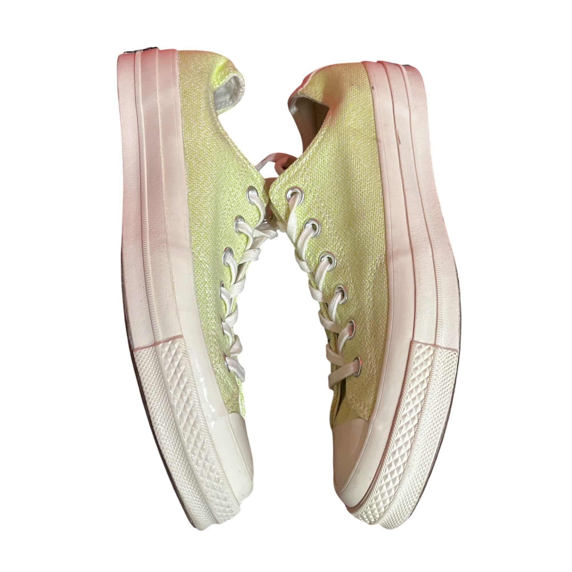 Converse Chuck Taylor Womens Sneakers Lemon Yellow Size 9.5 SKU 894 Size US 9.5 / IT 39.5 - 3 Thumbnail