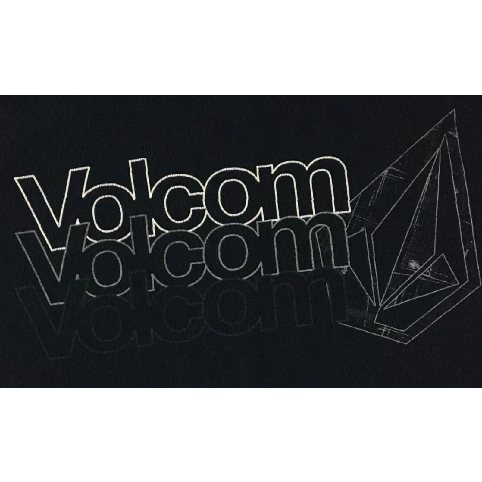Quiksilver VINTAGE Volcom T-Shirt XL Surf Grunge 90s Beach Ocean Distressed Blue Mens Gotcha California USA Y2K Graphic Tee Size US XL / EU 56 / 4 - 2 Thumbnail