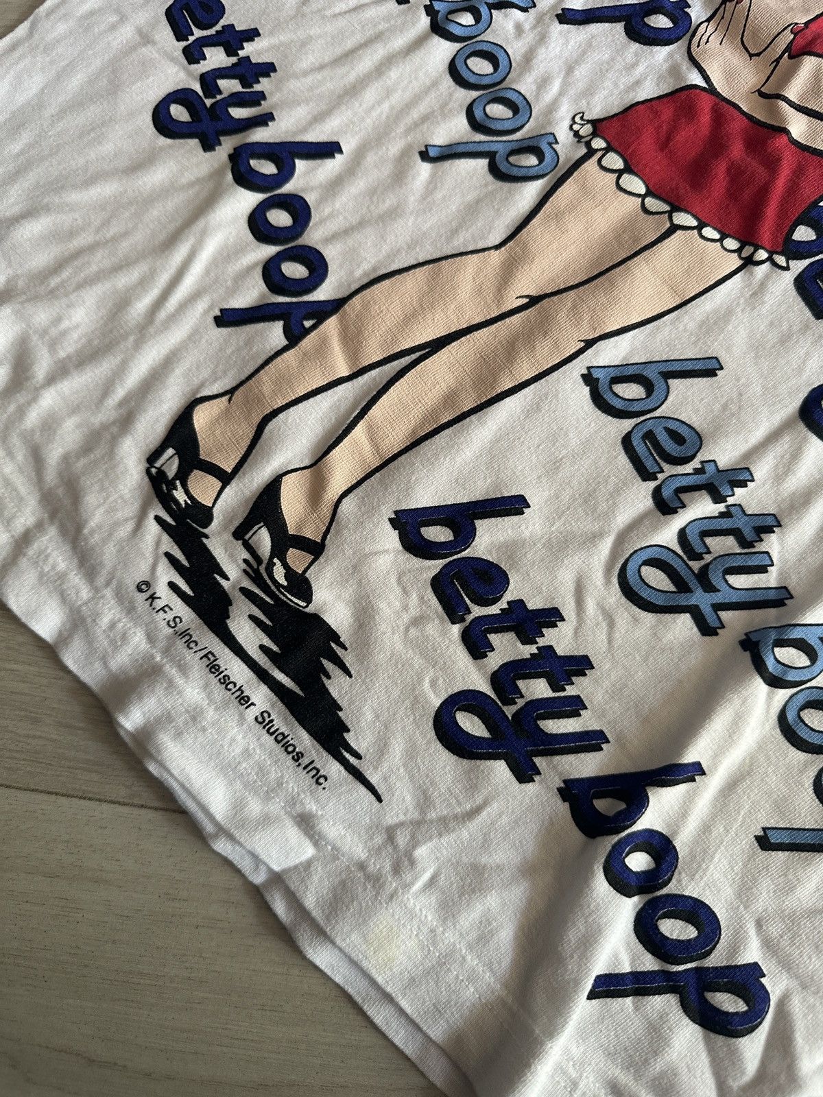 Vintage Vintage BETTY BOOP Japanese T-Shirt Size US M / EU 48-50 / 2 - 4 Thumbnail