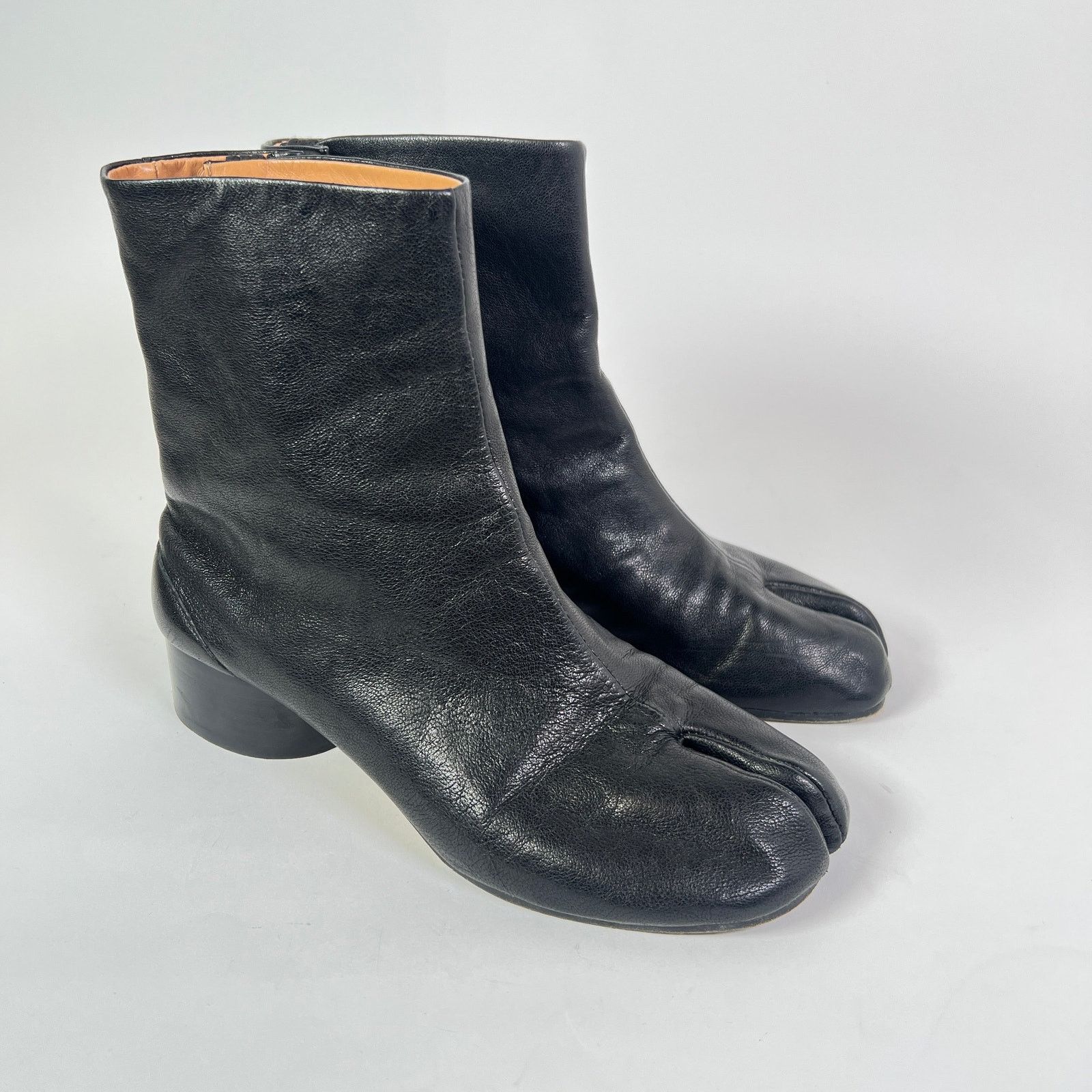 Maison Margiela Maison Margiela Leather Tabi Boots Size US 5.5 / IT 35.5 - 4 Thumbnail